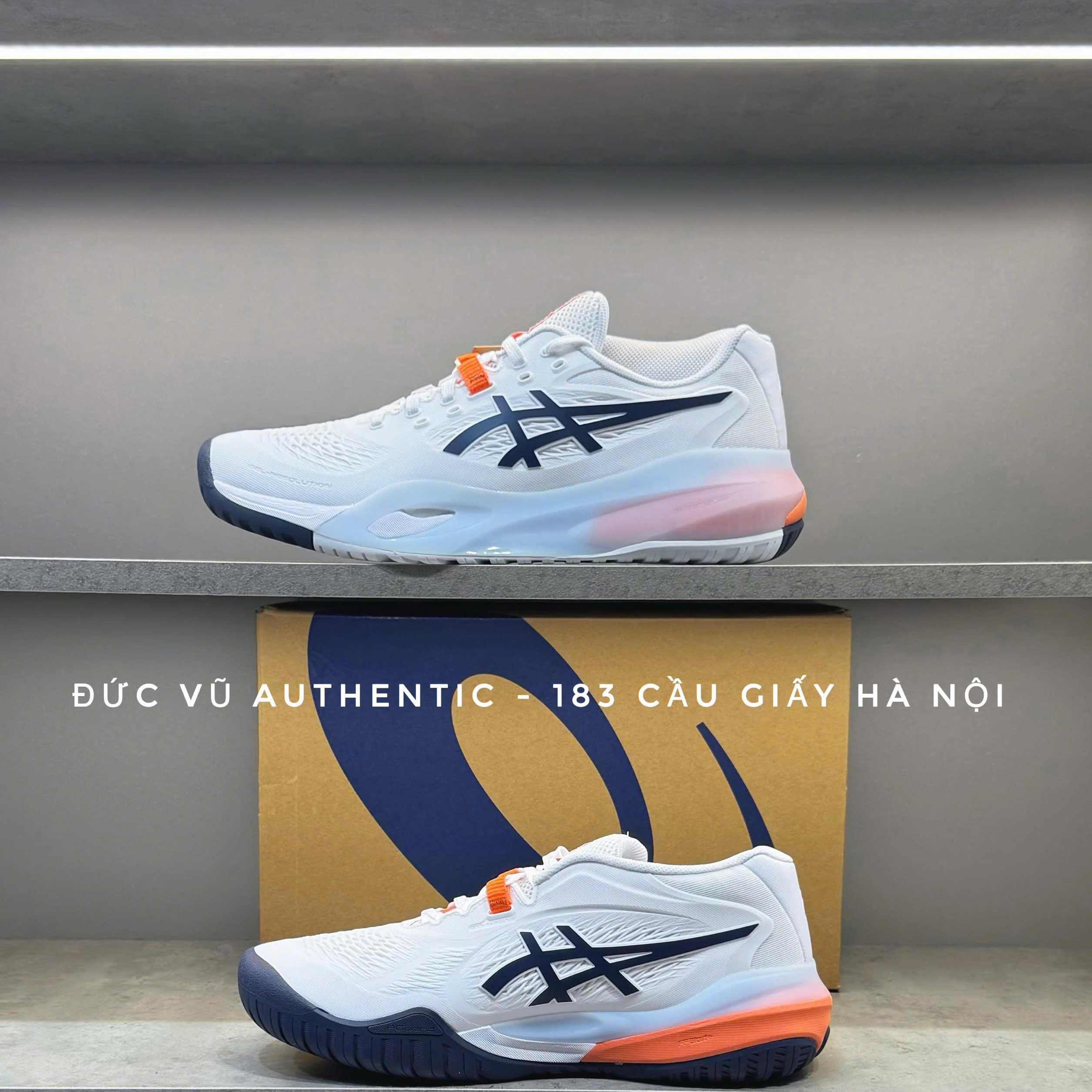 Giày Asics Gel Resolution X ‘White Indigo Fog’ 1041A481-110