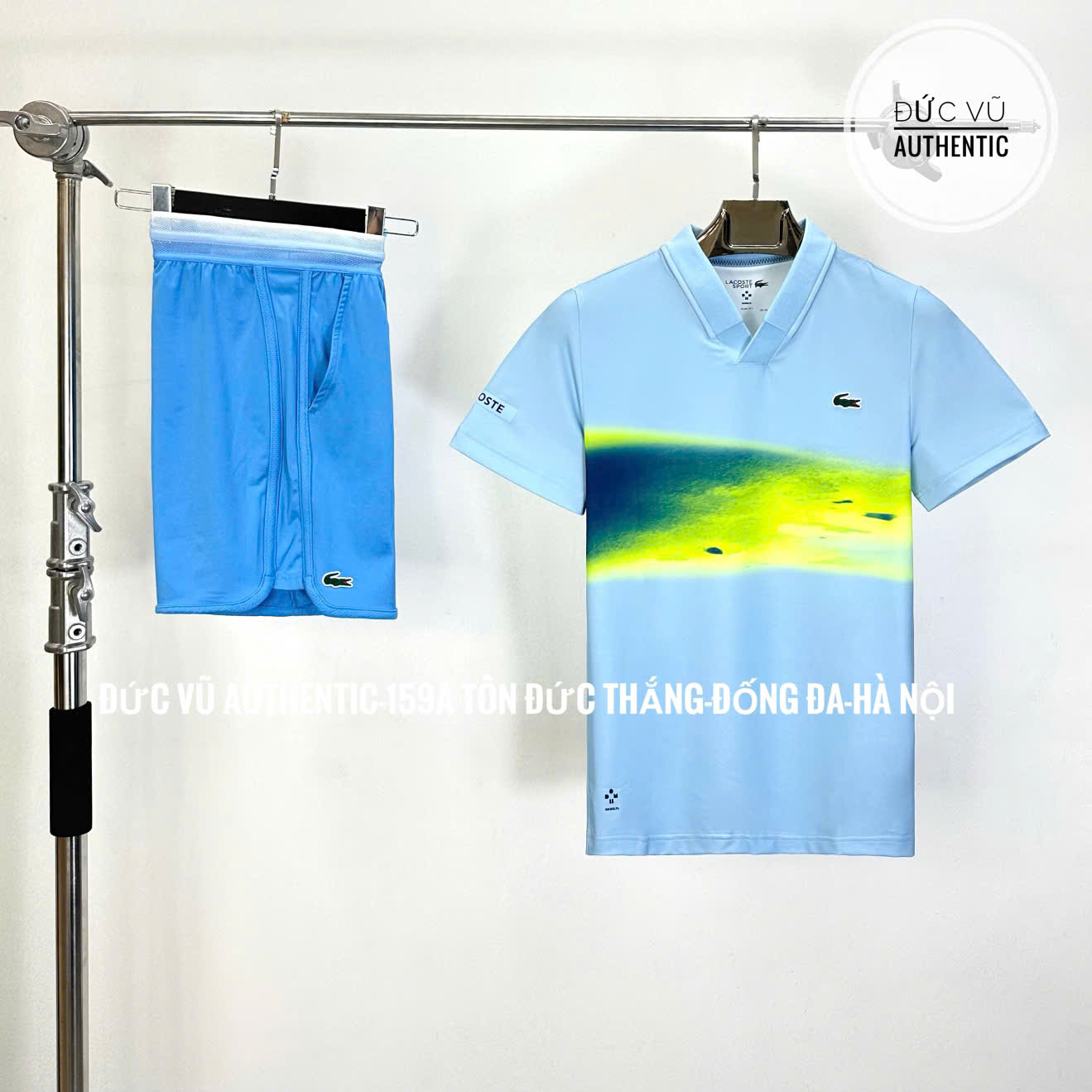 Bộ Tennis Nam Dáng Suông Lacoste Tennis x Daniil Medvedev