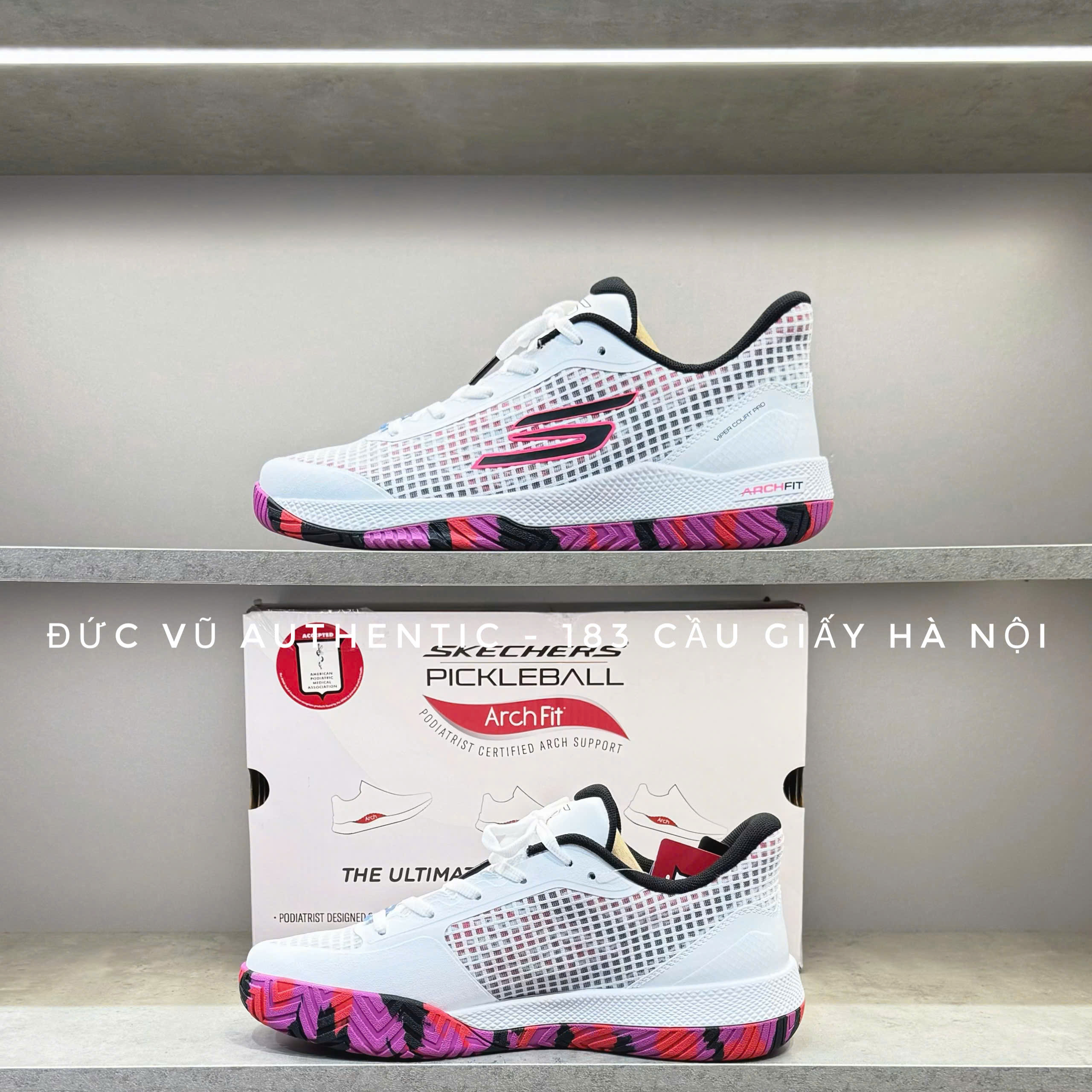 Giày Skechers Viper Court Pro - Pickleball
