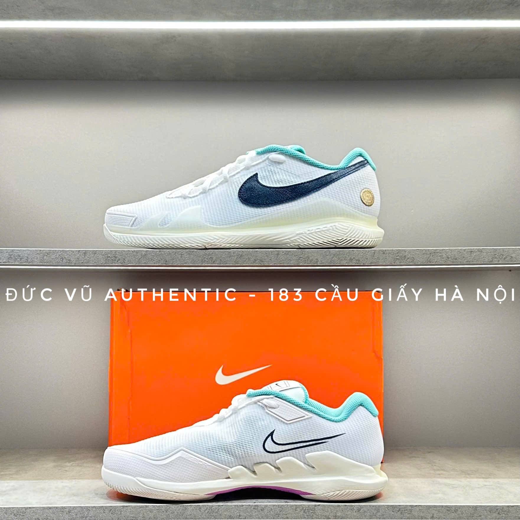 Giày Nike Court Air Zoom Vapor Pro ‘White’ HM3705-141