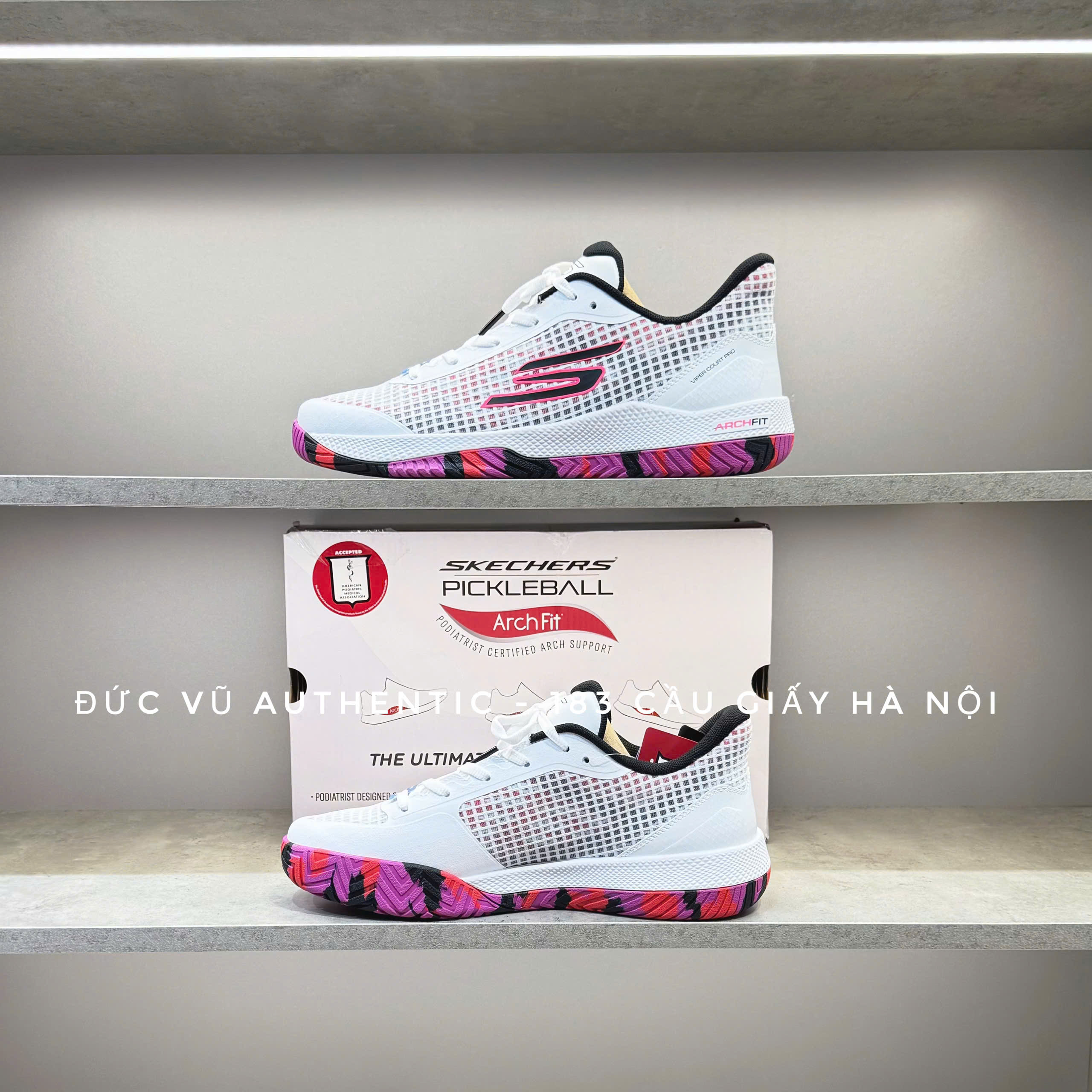 Giày Skechers Viper Court Pro - Pickleball