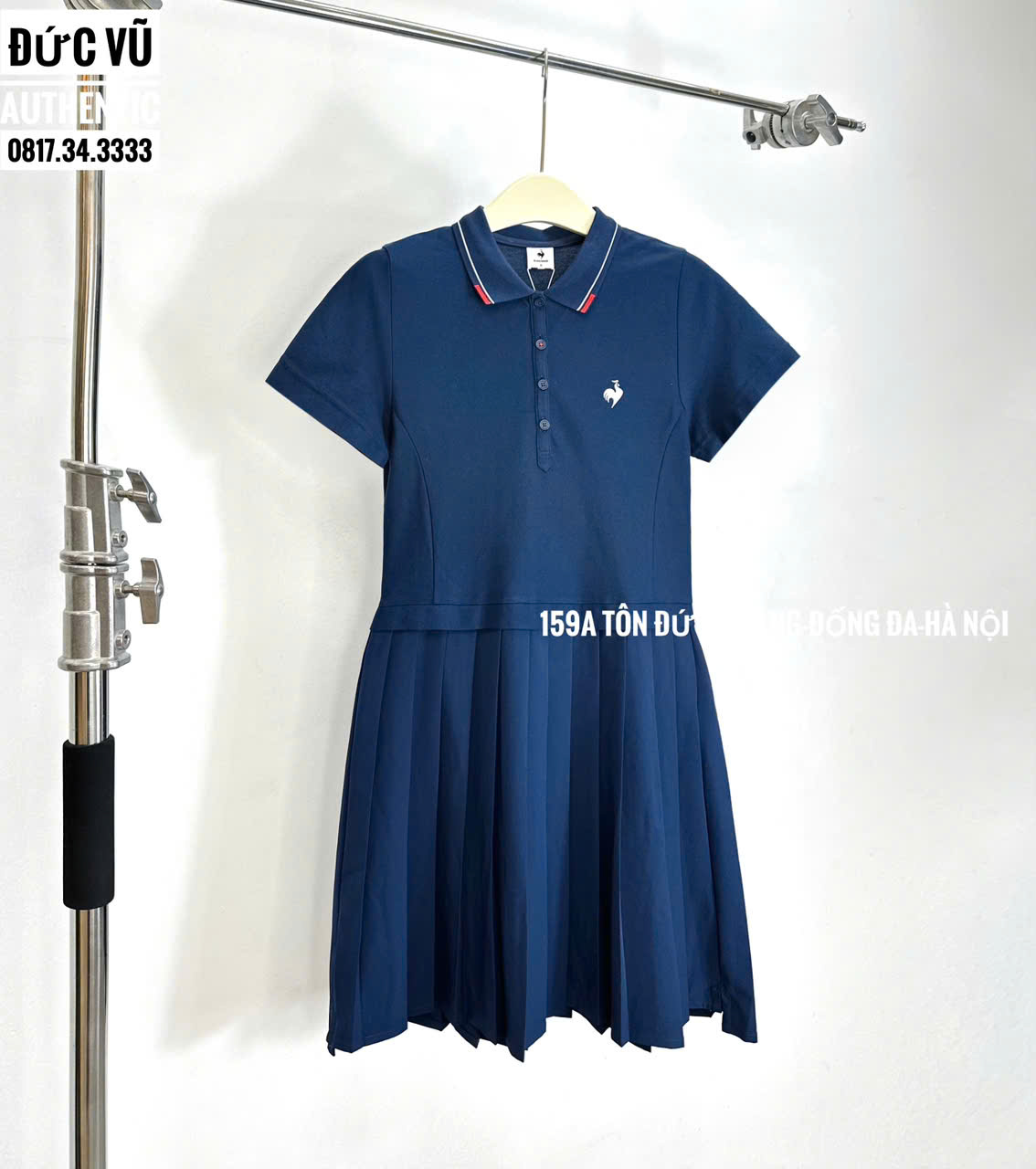 Váy Polo Nữ Le Coq Sportif Navy