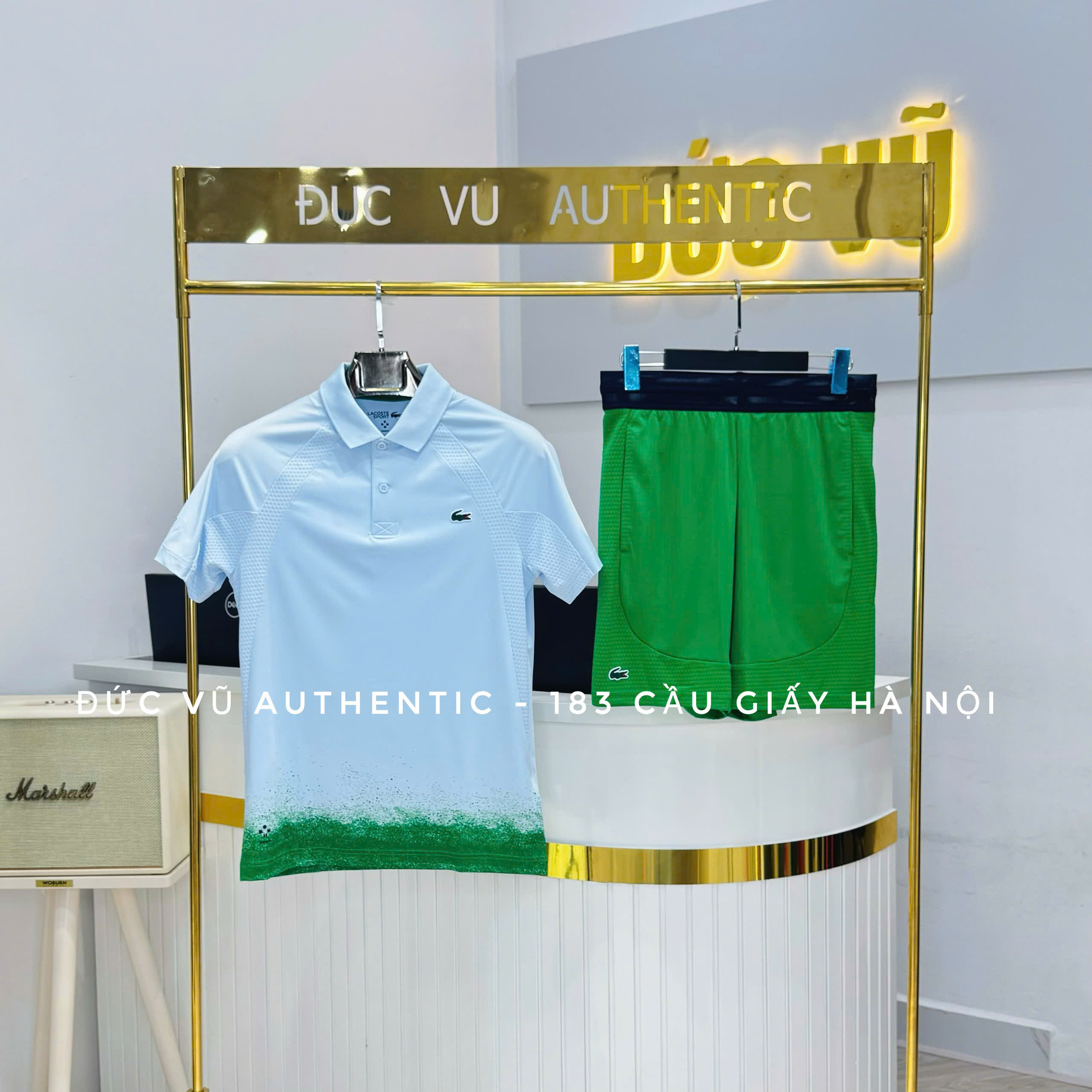 Bộ Polo Lacoste Nam Lacoste Tennis x Daniil Medvedev