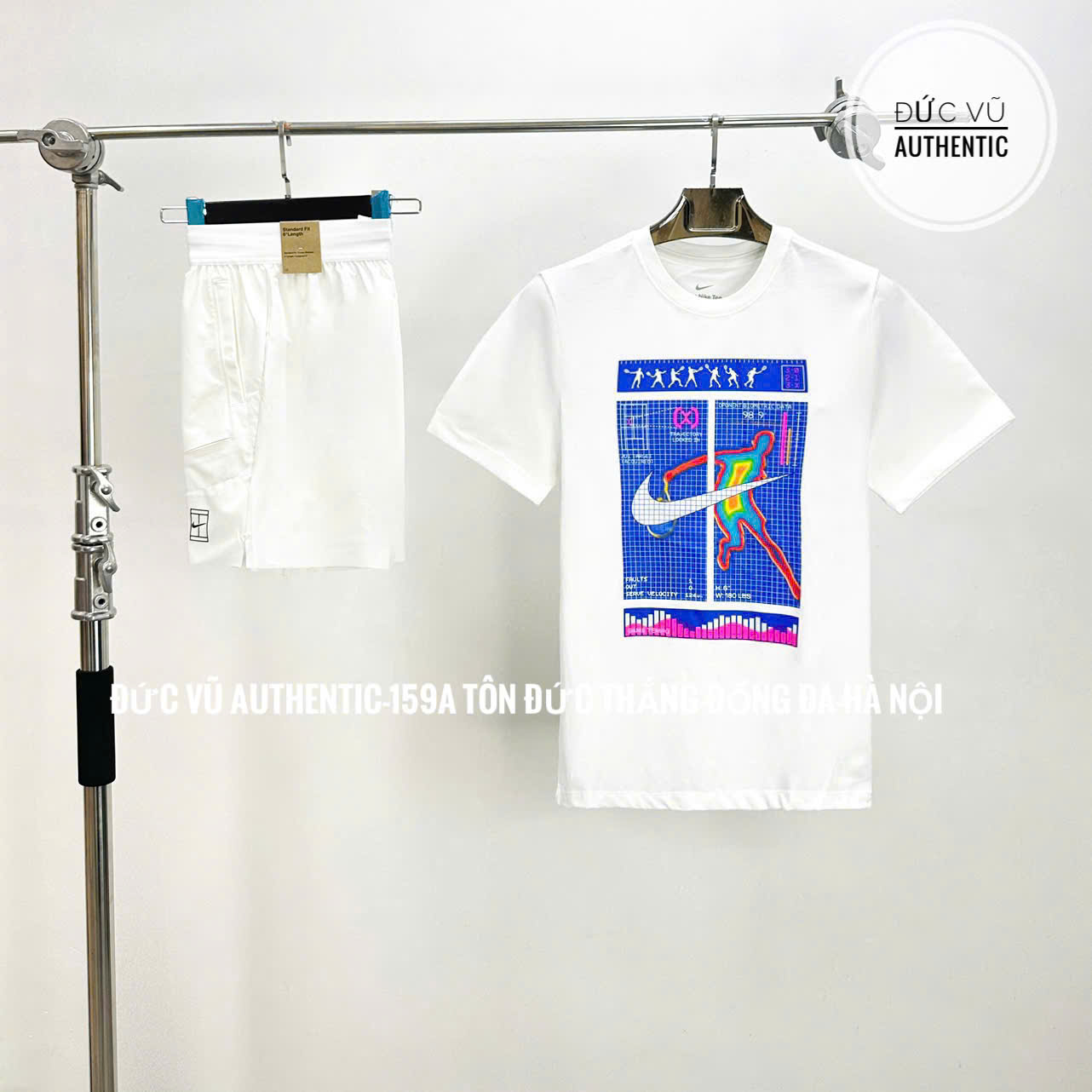 Nike Men's Court Graphic - Trắng