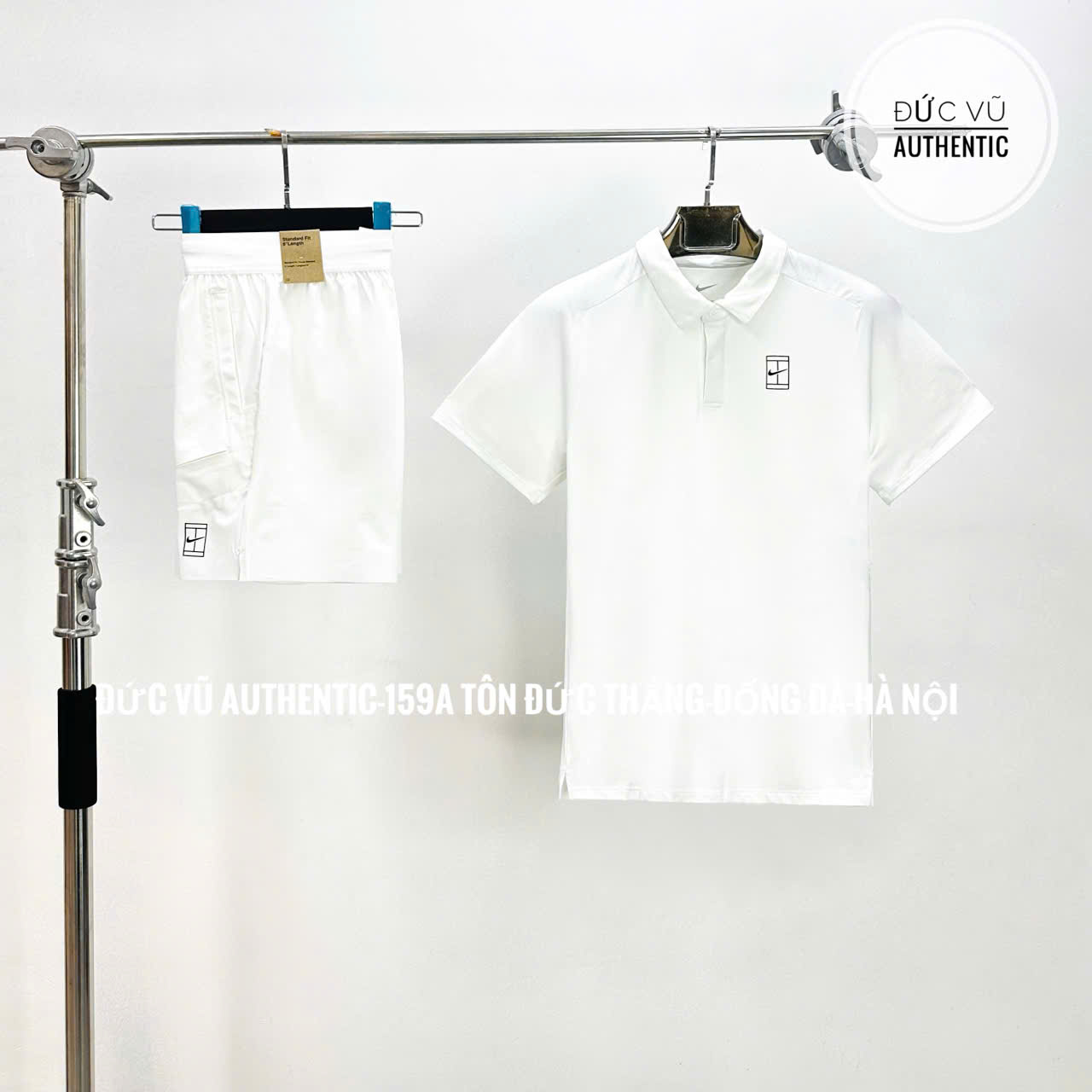 Bộ Nike Court Advantage White