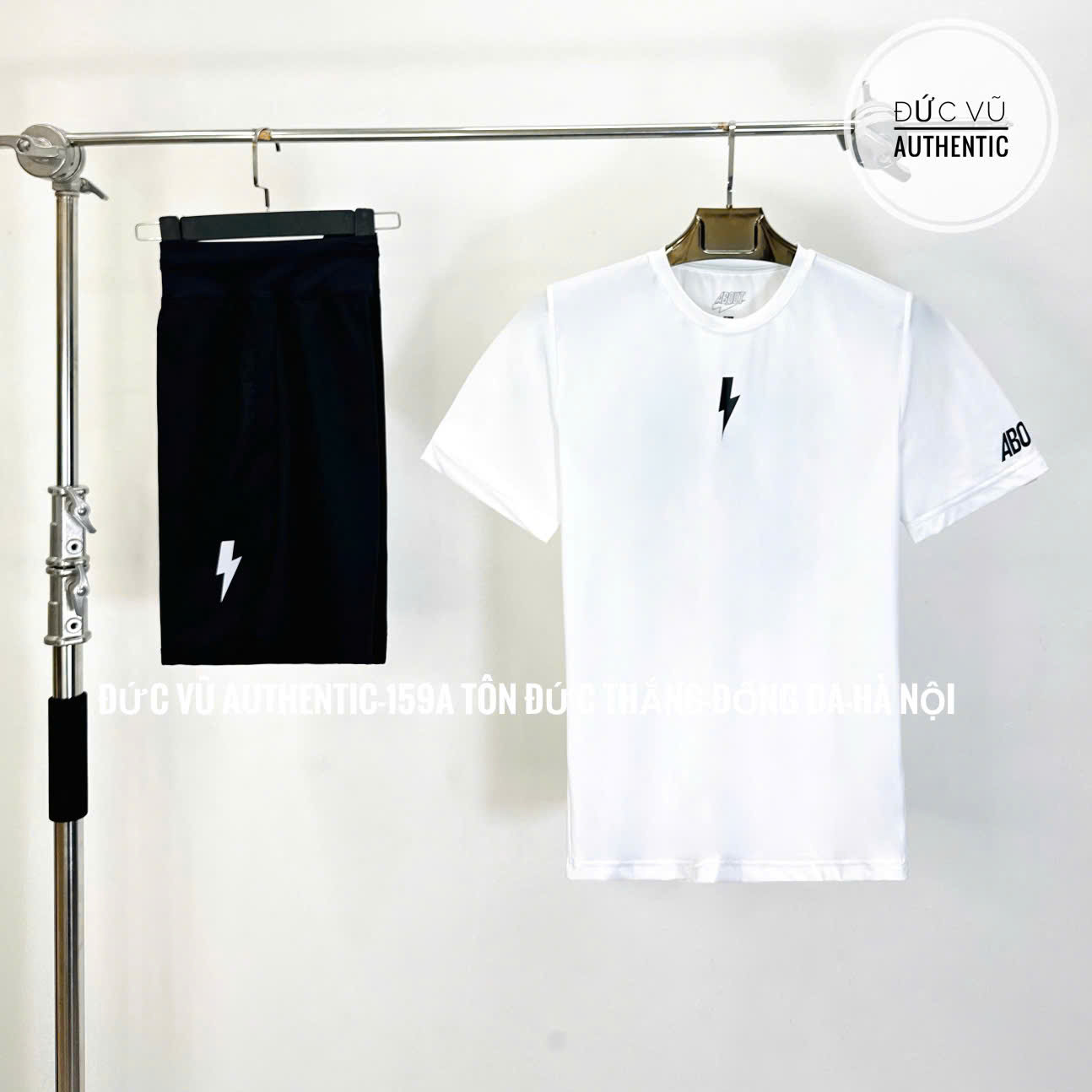 Set thể thao nam HydroGen About – Tennis Rock White Edition