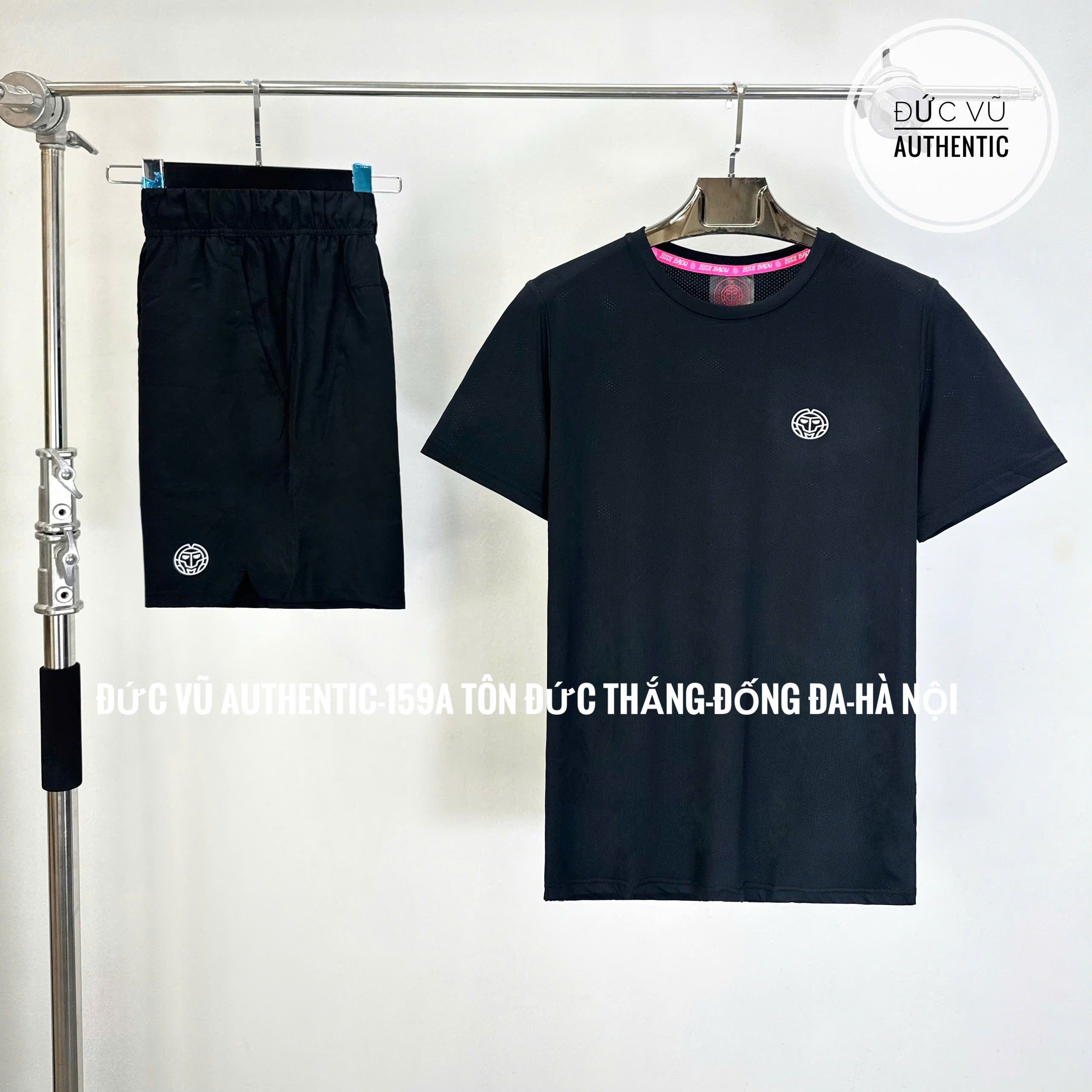 Bộ Crew Tee Black