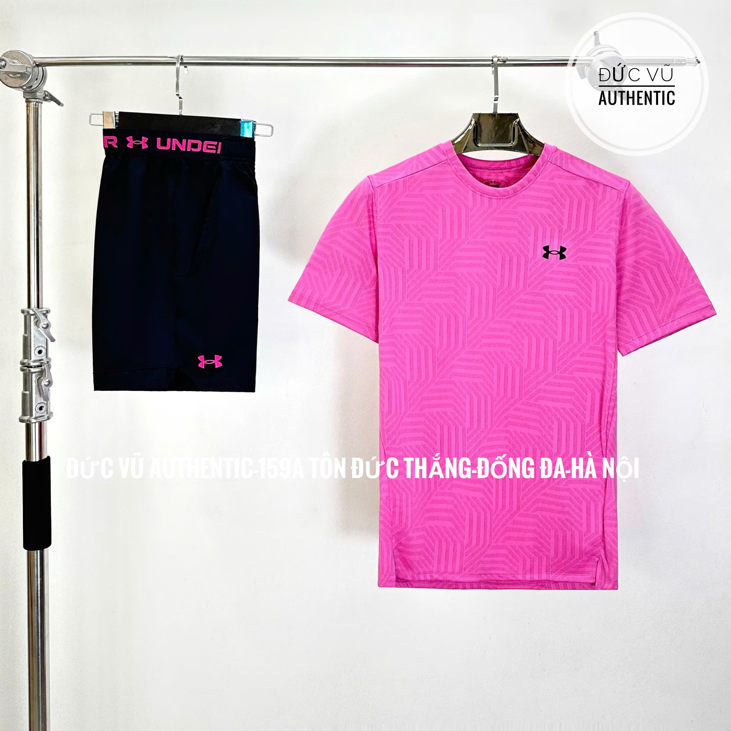 Bộ UNDER ARMOUR TECH - ASTRO PINK