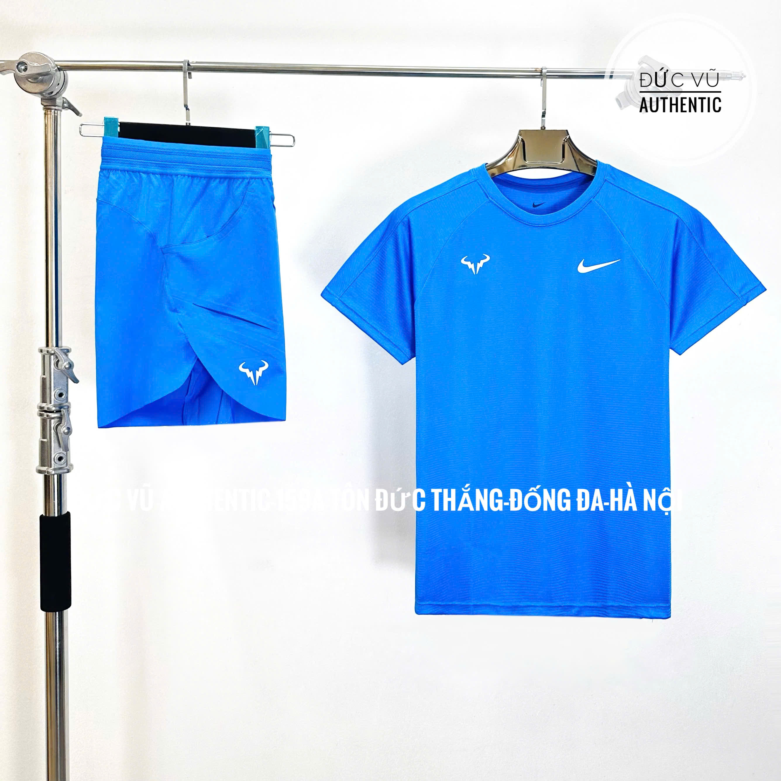 Bộ Nike Men's Rafa Challenger Crew - Light Photo Blue