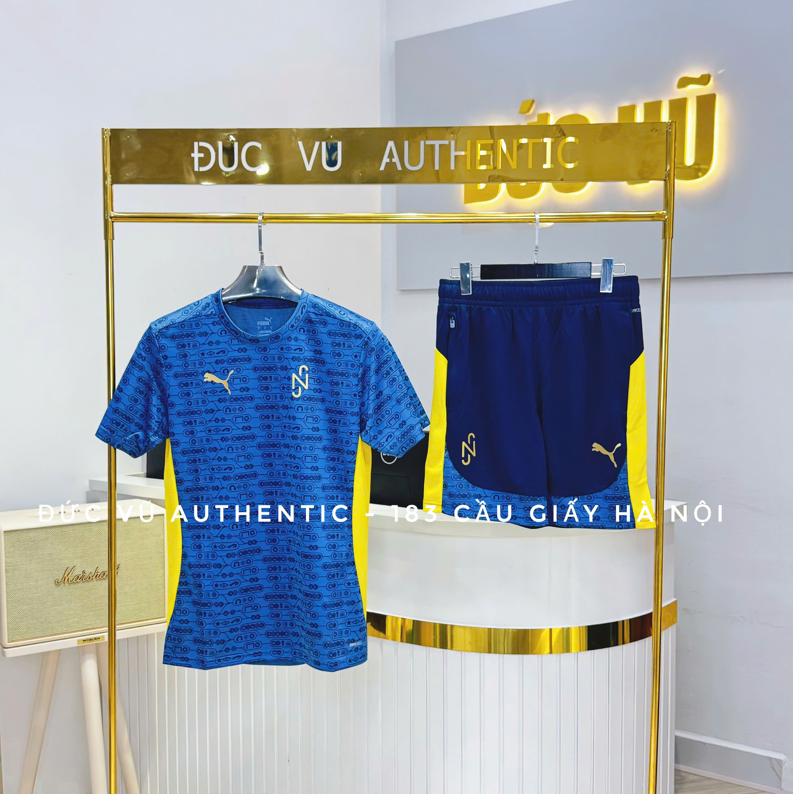 Bộ PUMA Junior Neymar BNA màu xanh