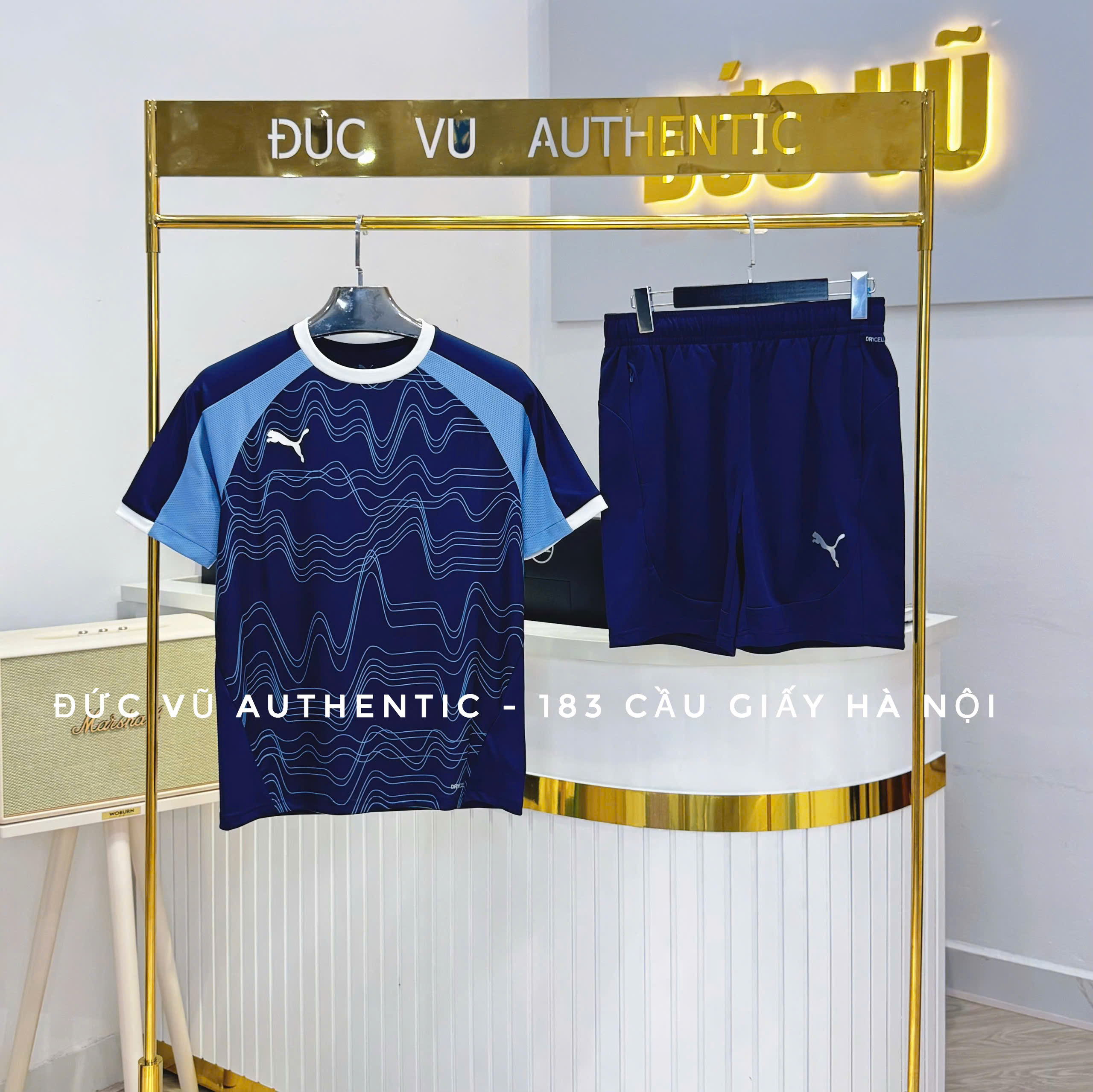 Bộ quần áo bóng đá nam PUMA INDIVIDUALLIGA Graphic