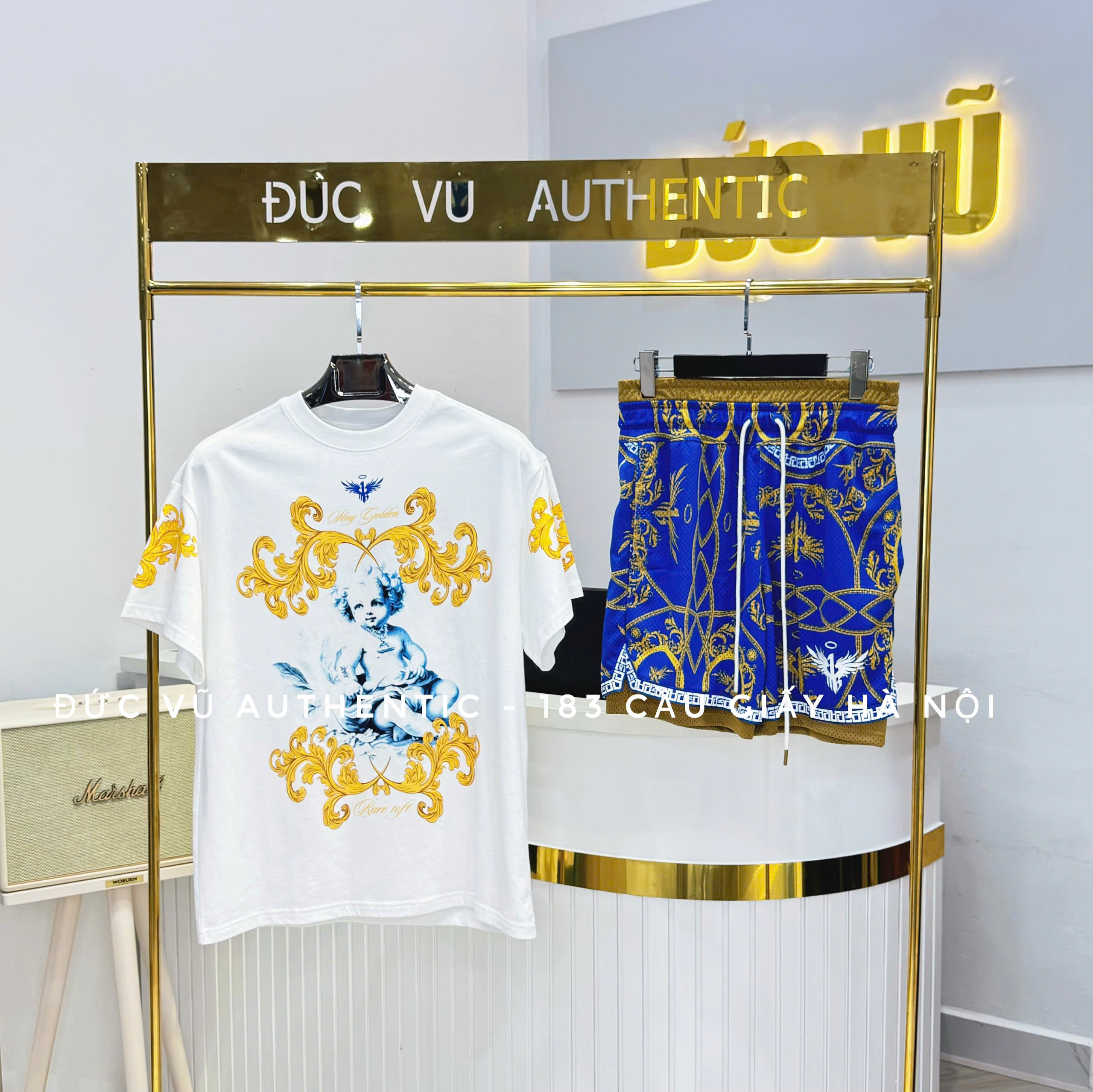 Bộ bóng rổ Melo Golden cỡ lớn