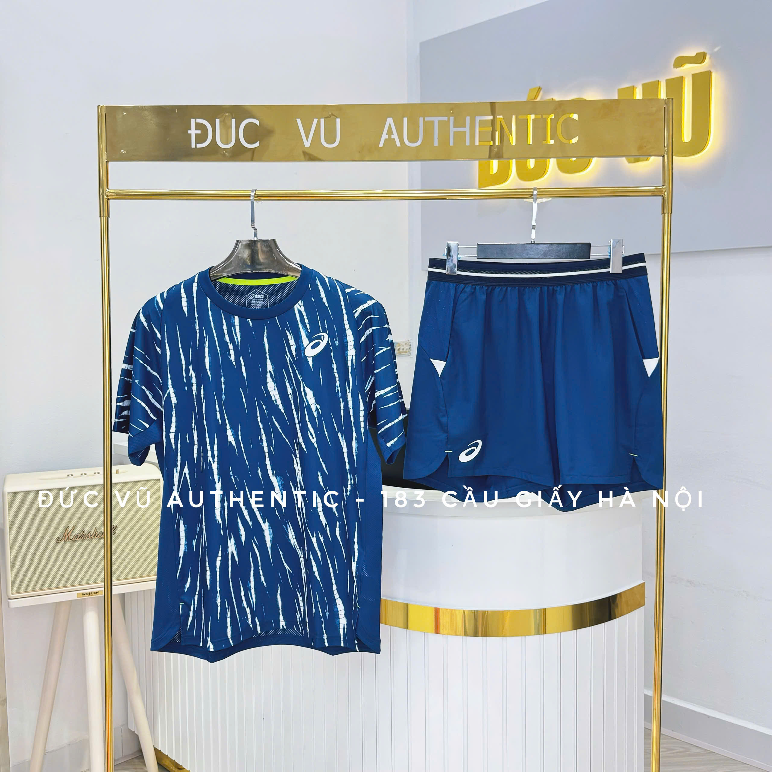 Bộ Asics MEN GAME SS TOP