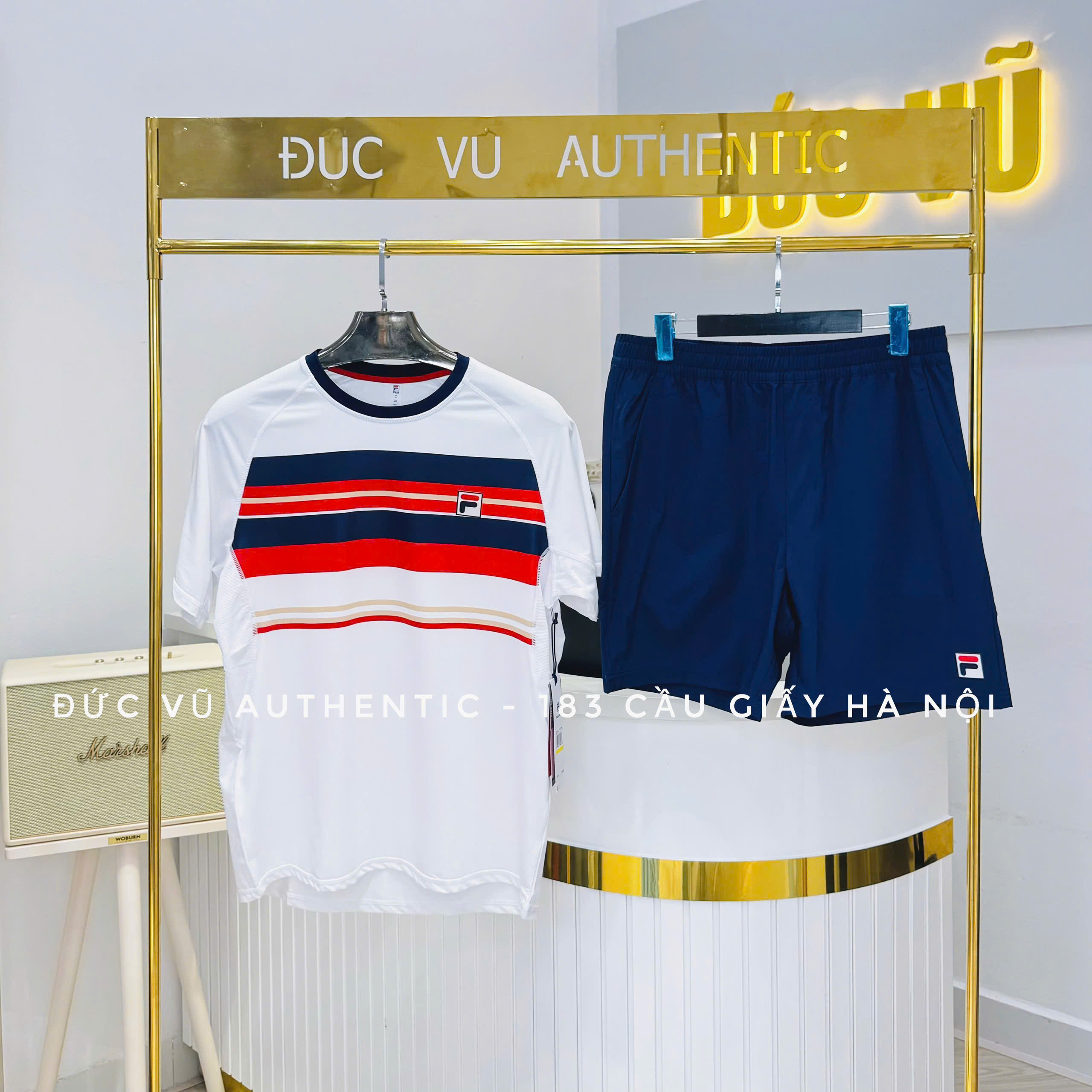 Bộ Fila Stripe Classic Thể Thao Nam
