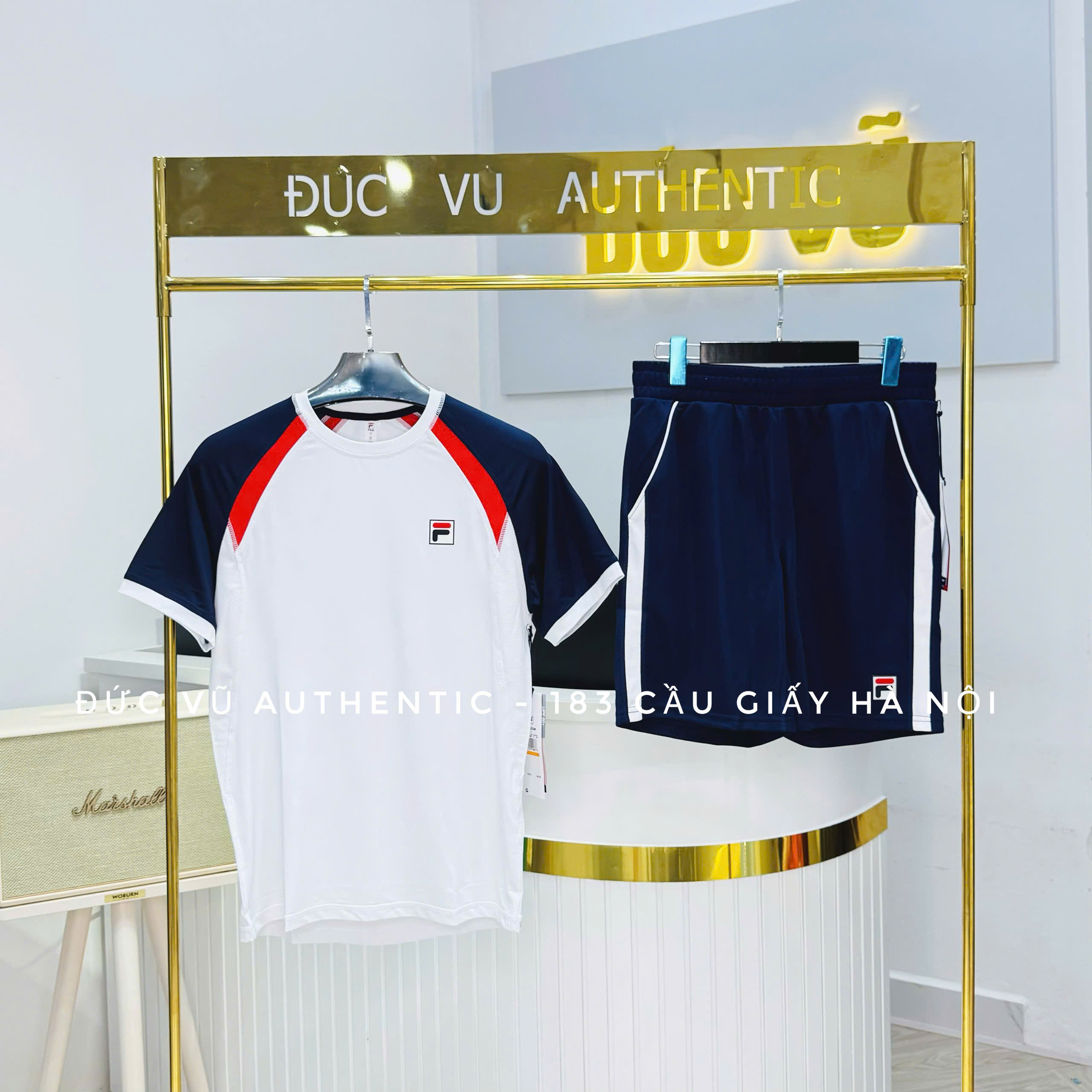 Bộ Fila Essentials H Short Sleeve Crew