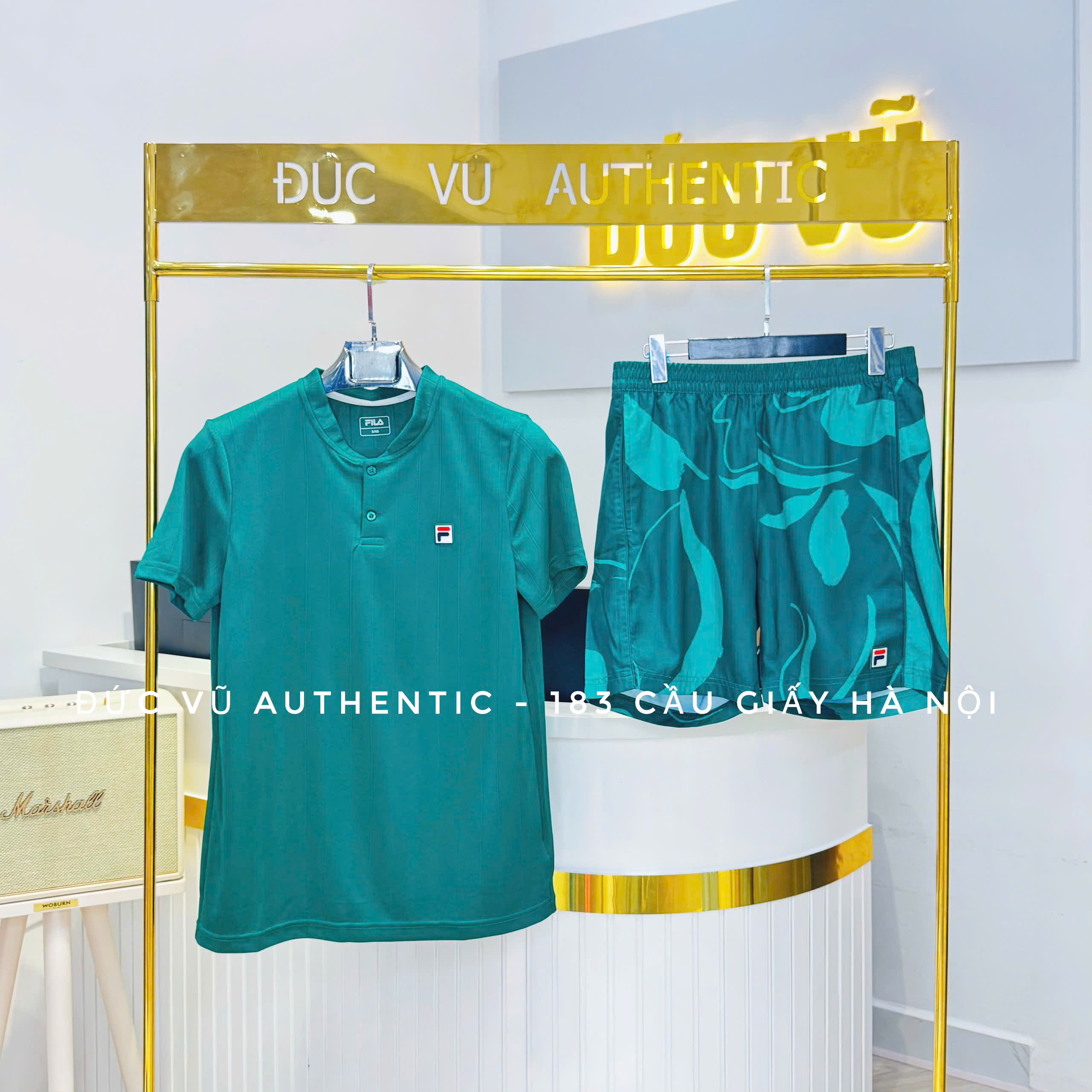 Bộ Fila HENLEY TAY NGẮN