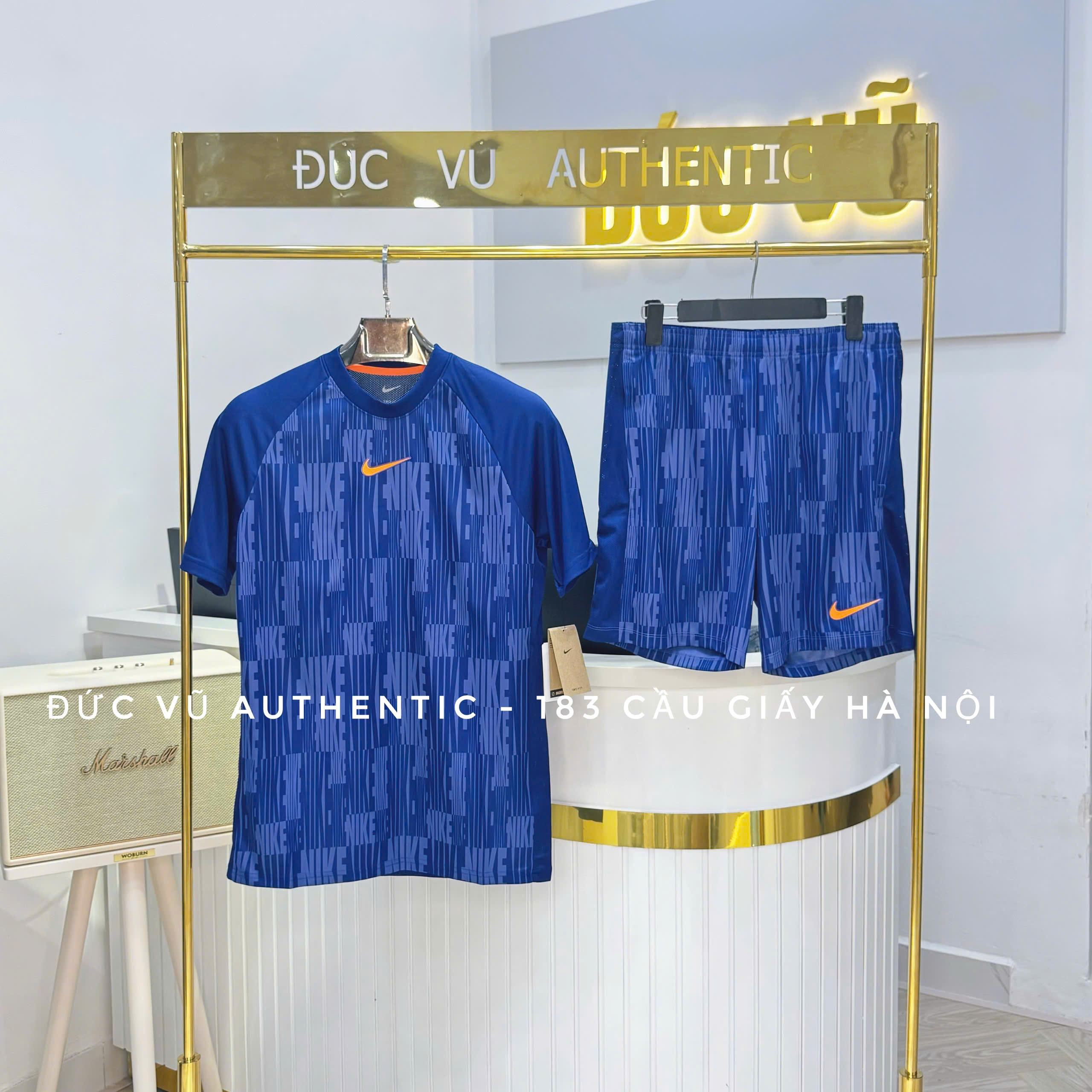 Bộ Thể Thao Nam Nike Academy Hombre Màu Xanh Đậm