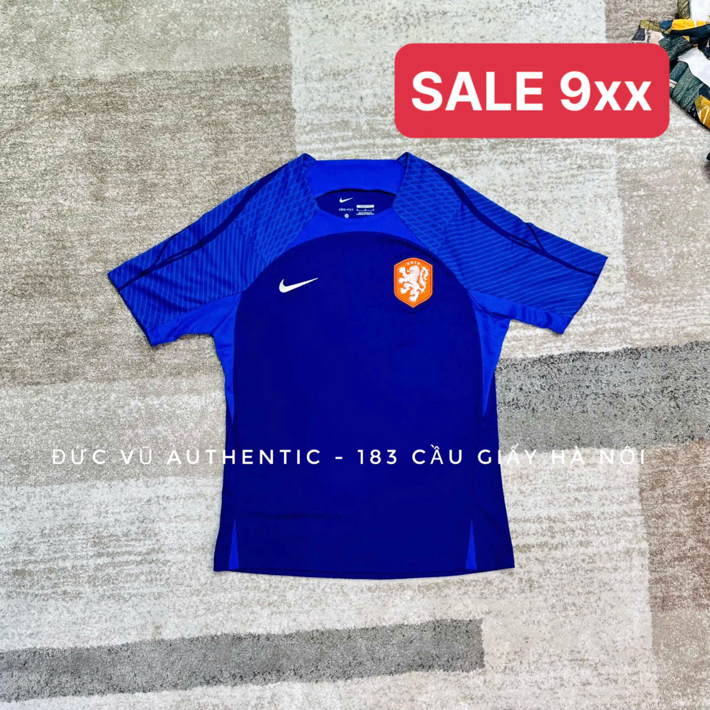 Áo đấu Hà Lan sân khách – Xanh cobalt 2022/23