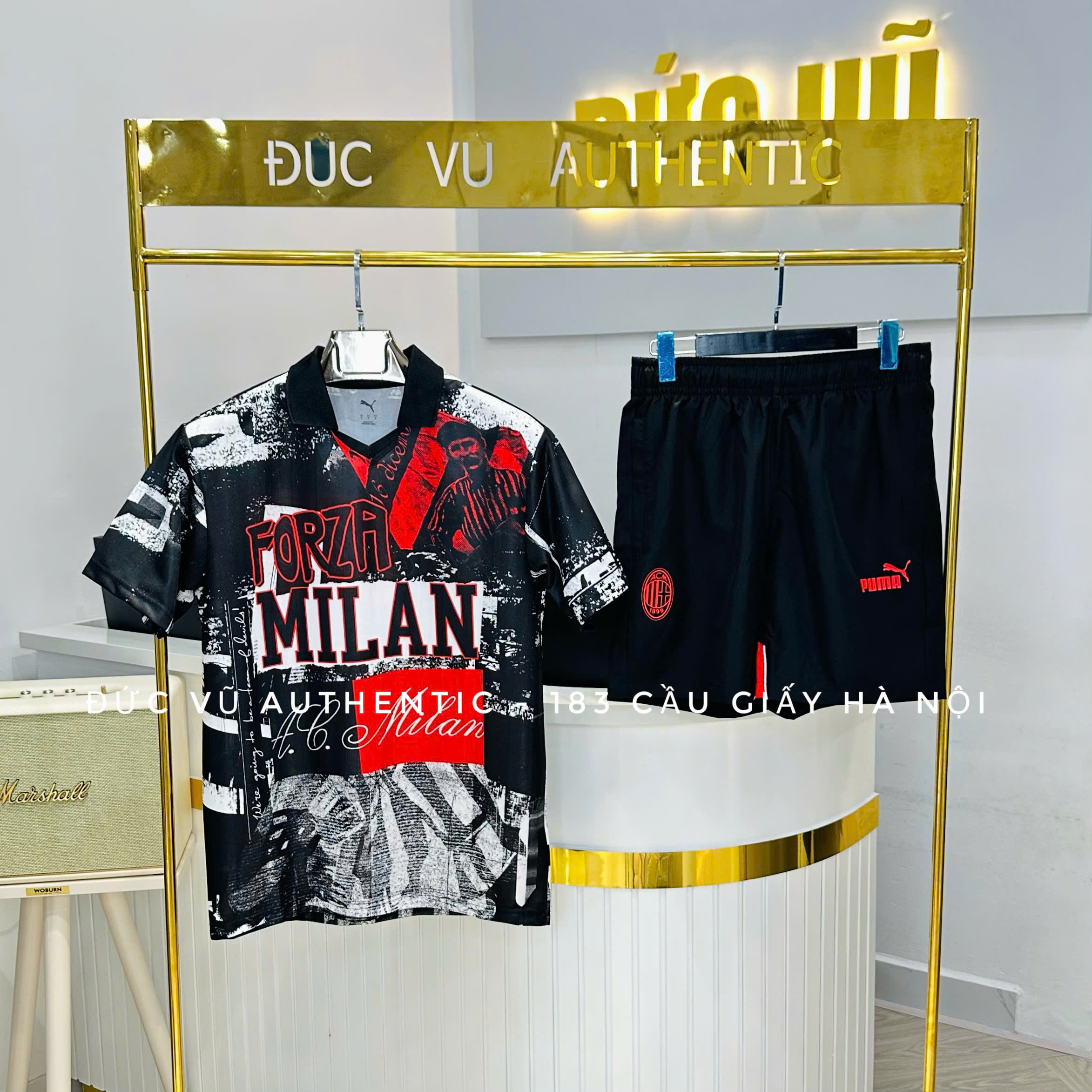 Bộ AC Milan ftblNRGY+ Retro Jersey Men