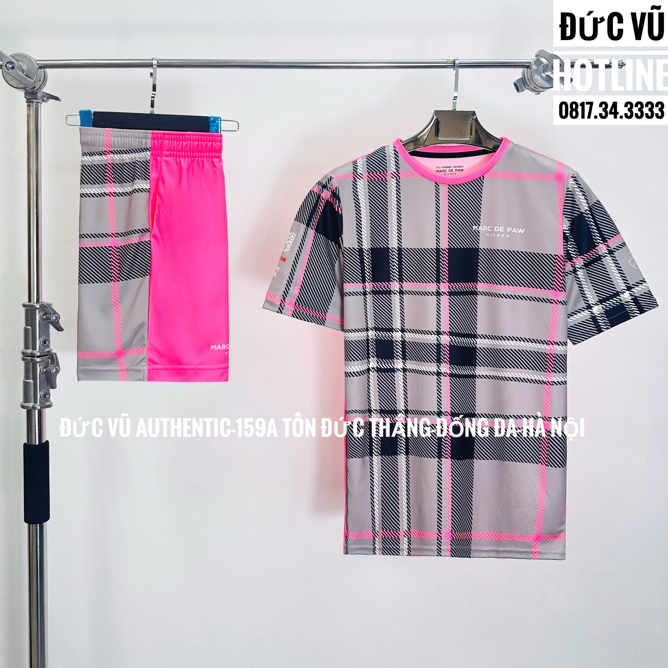 Bộ thể thao Marc De Paw Pink BBR