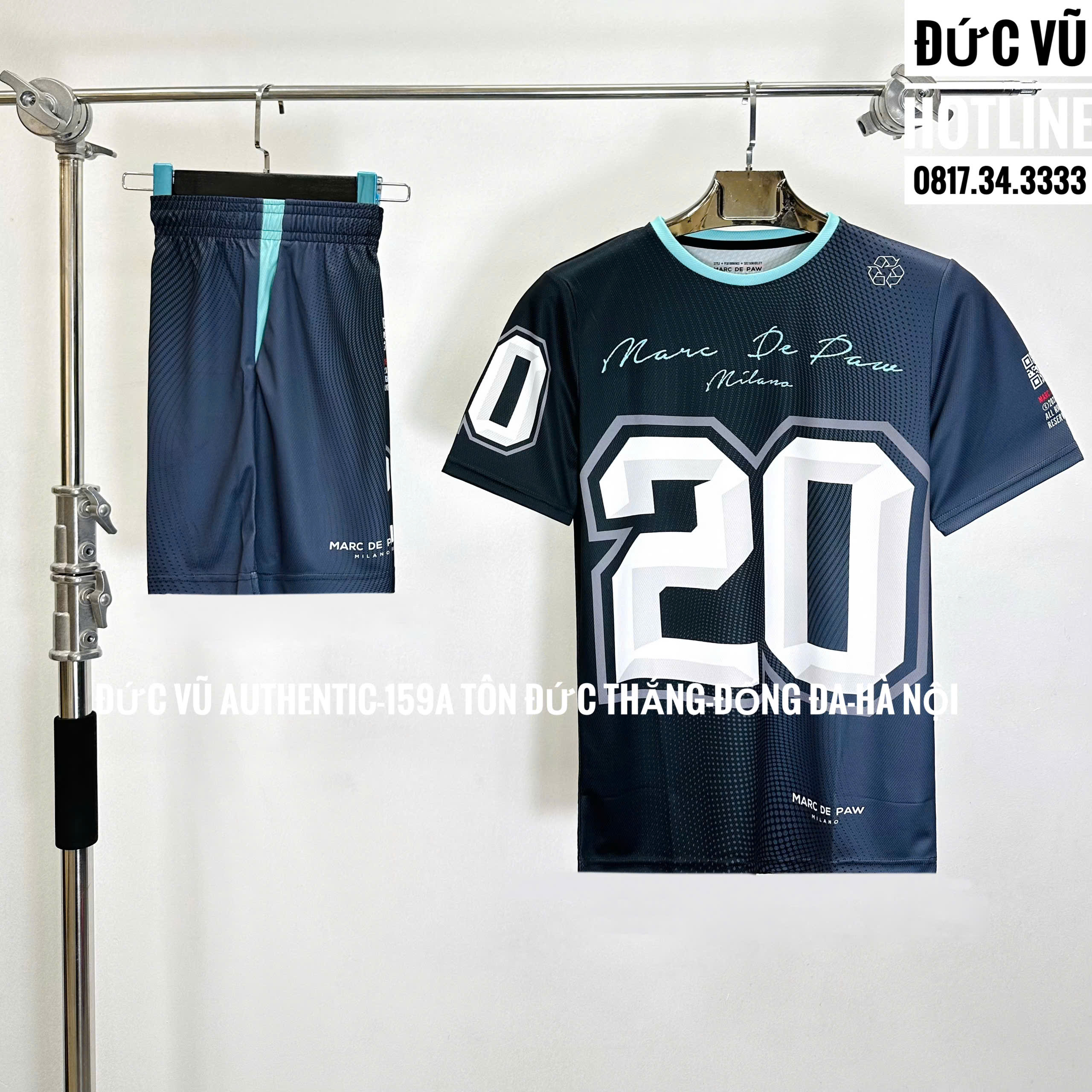 Bộ thể thao Marc De Paw 20 Black