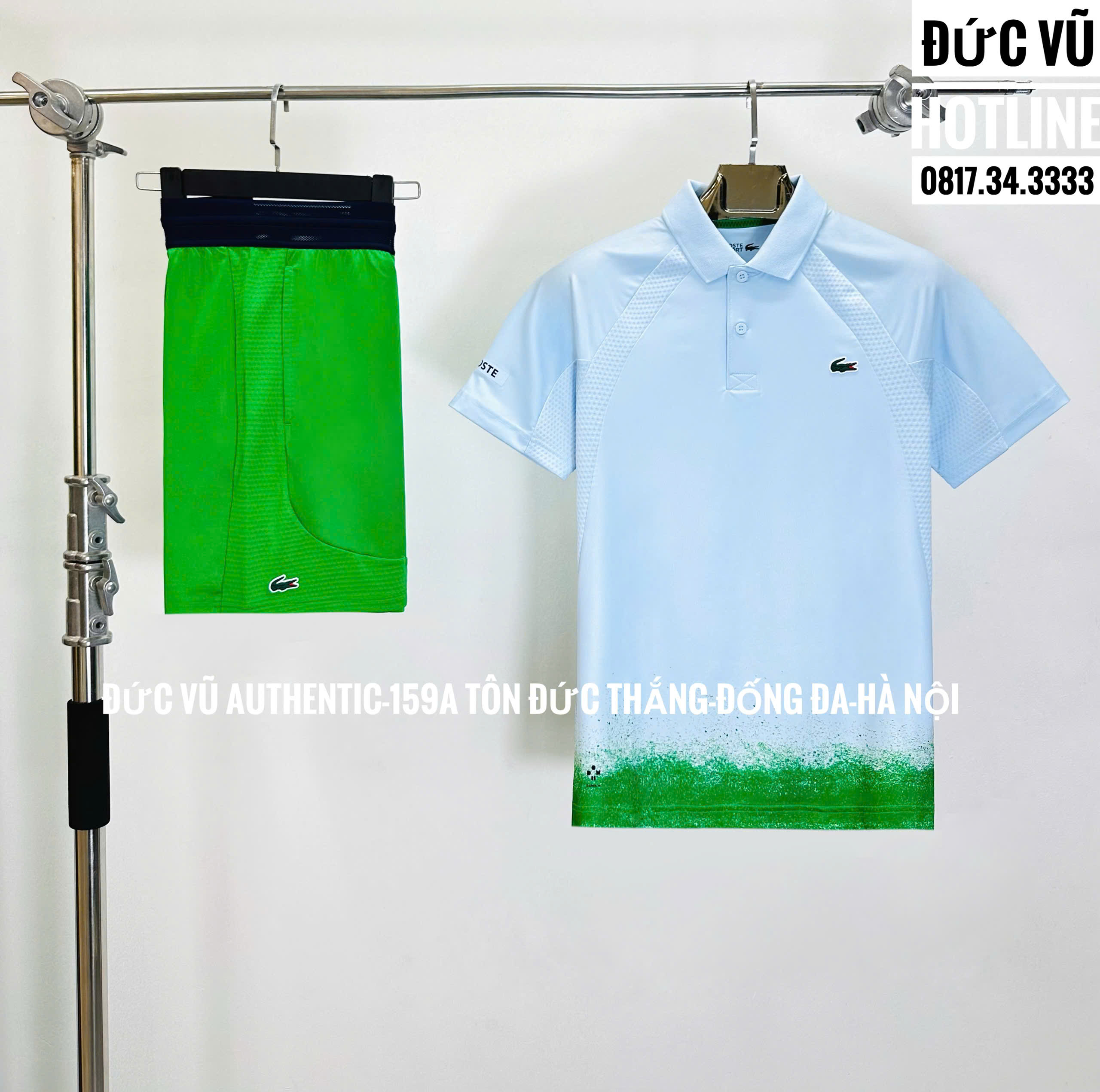 Bộ Polo Lacoste Nam Lacoste Tennis x Daniil Medvedev
