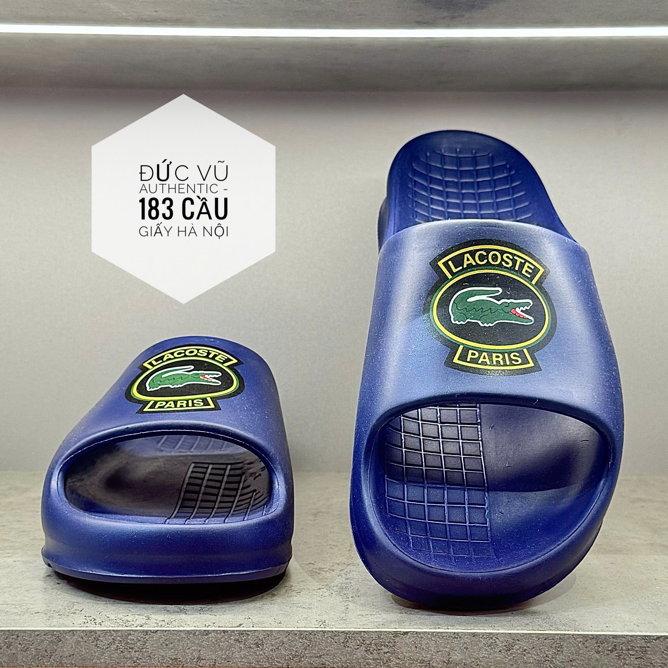 Dép đúc Lacoste SERVESLIDECMA0030NB0