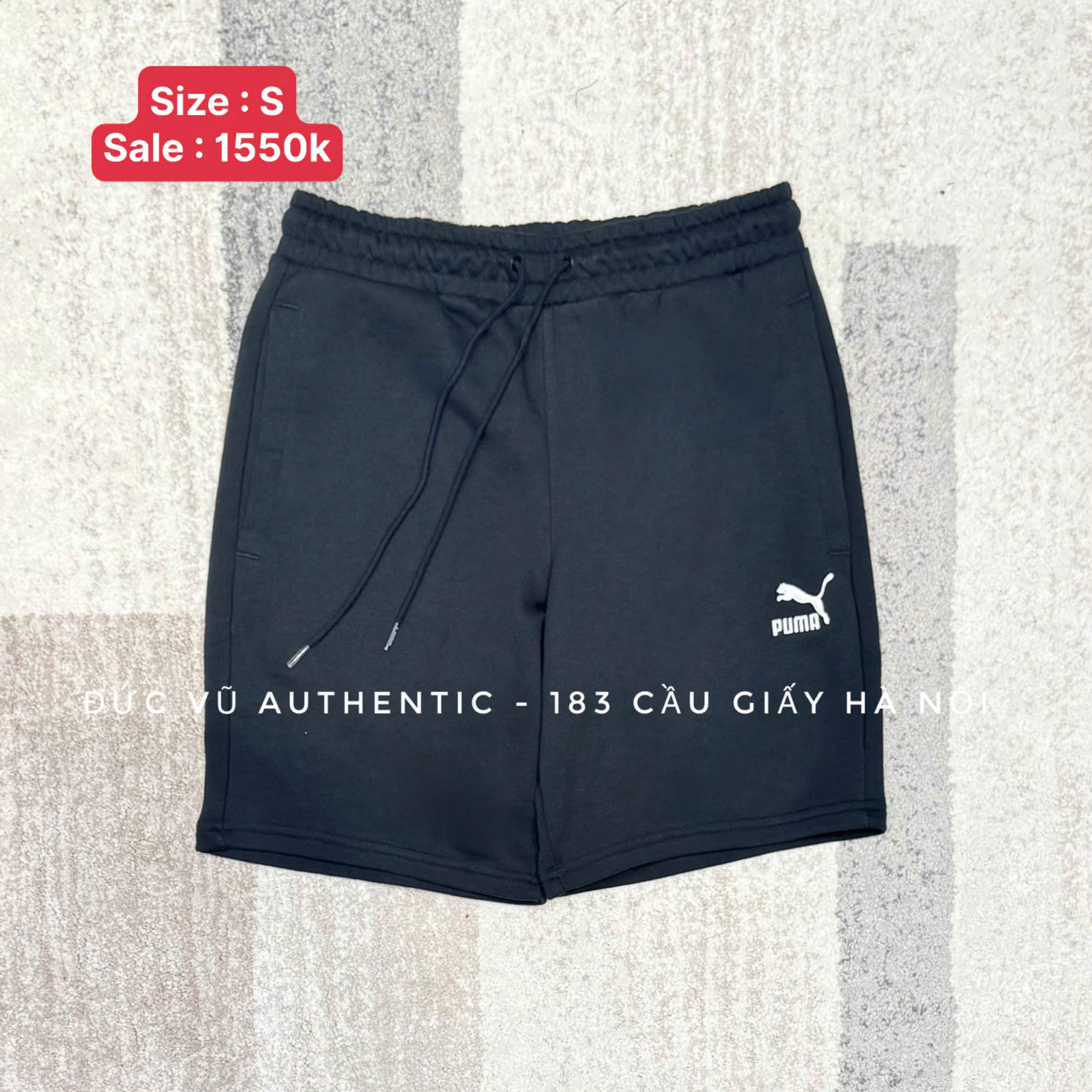 nam Puma Essentials Logo Black