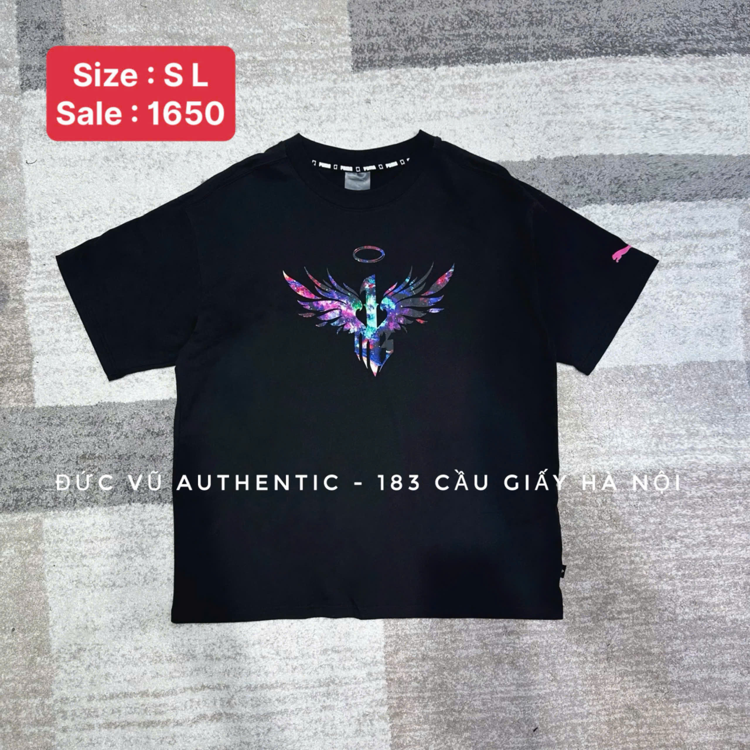 Áo Puma Melo R.A.R.E. Phoenix Wings – Đen