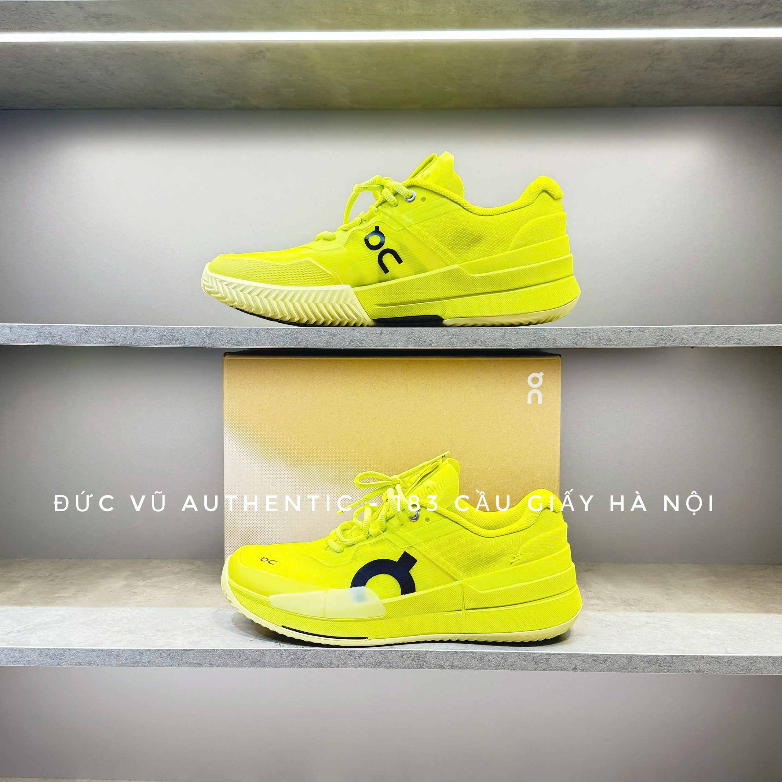 Giày On The Roger Pro – Neon Yellow