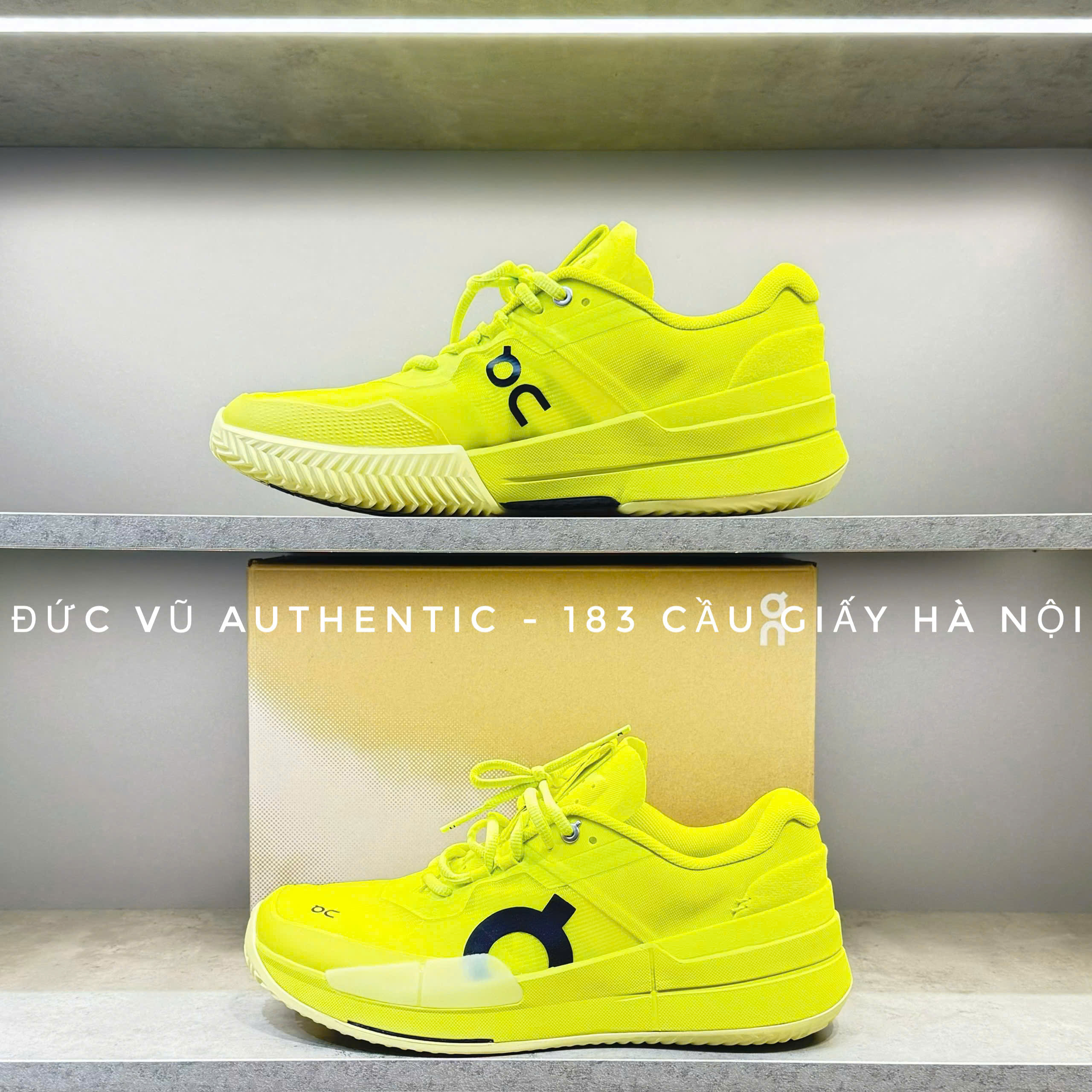 Giày On The Roger Pro – Neon Yellow