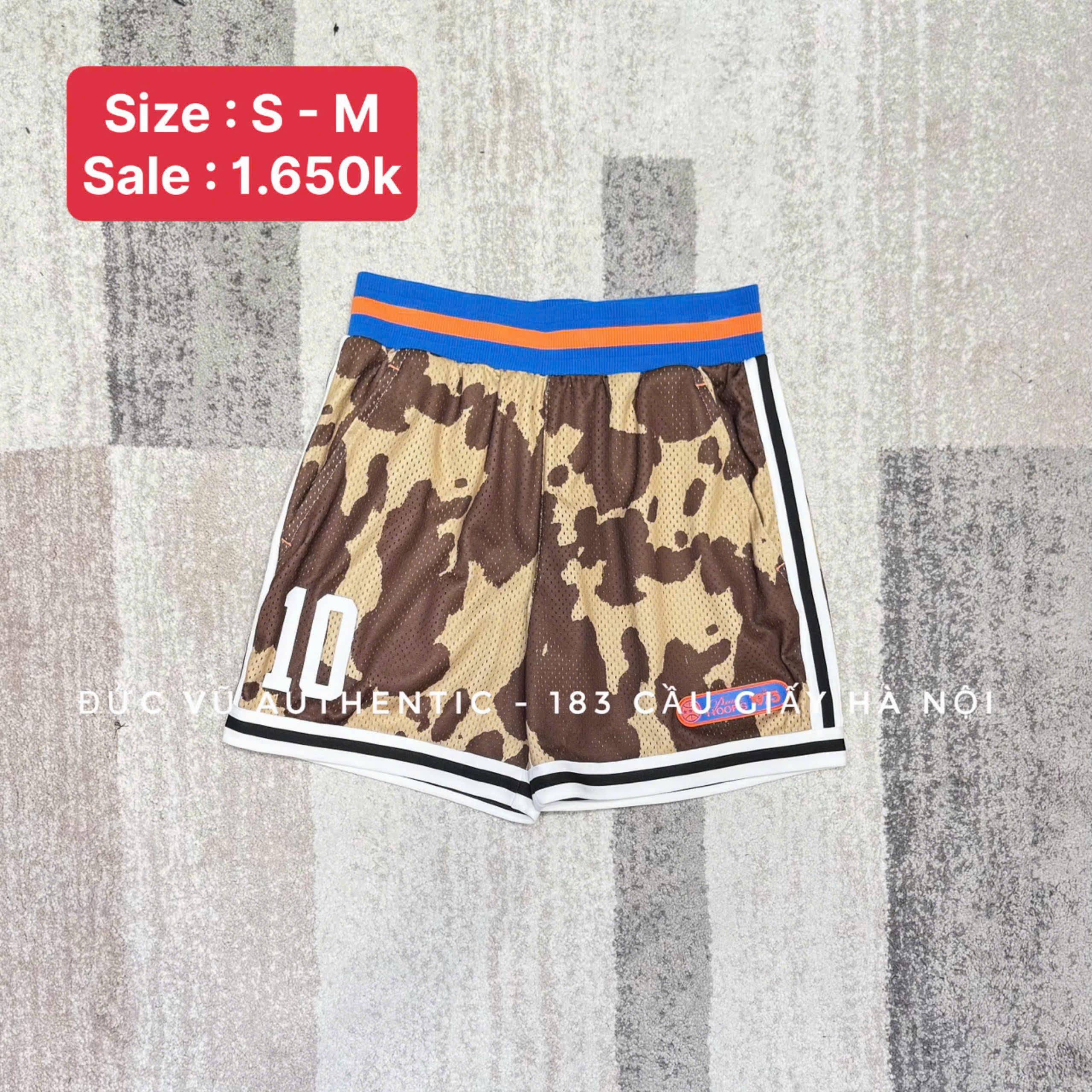 Quần short bóng rổ Le Coq Sportif Camouflage #10