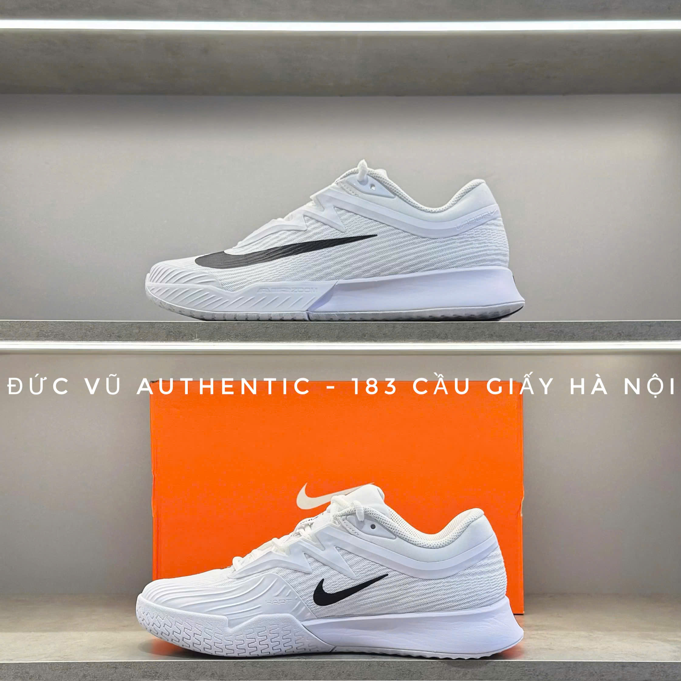NikeCourt Air Zoom Vapor Pro 2 Triple White