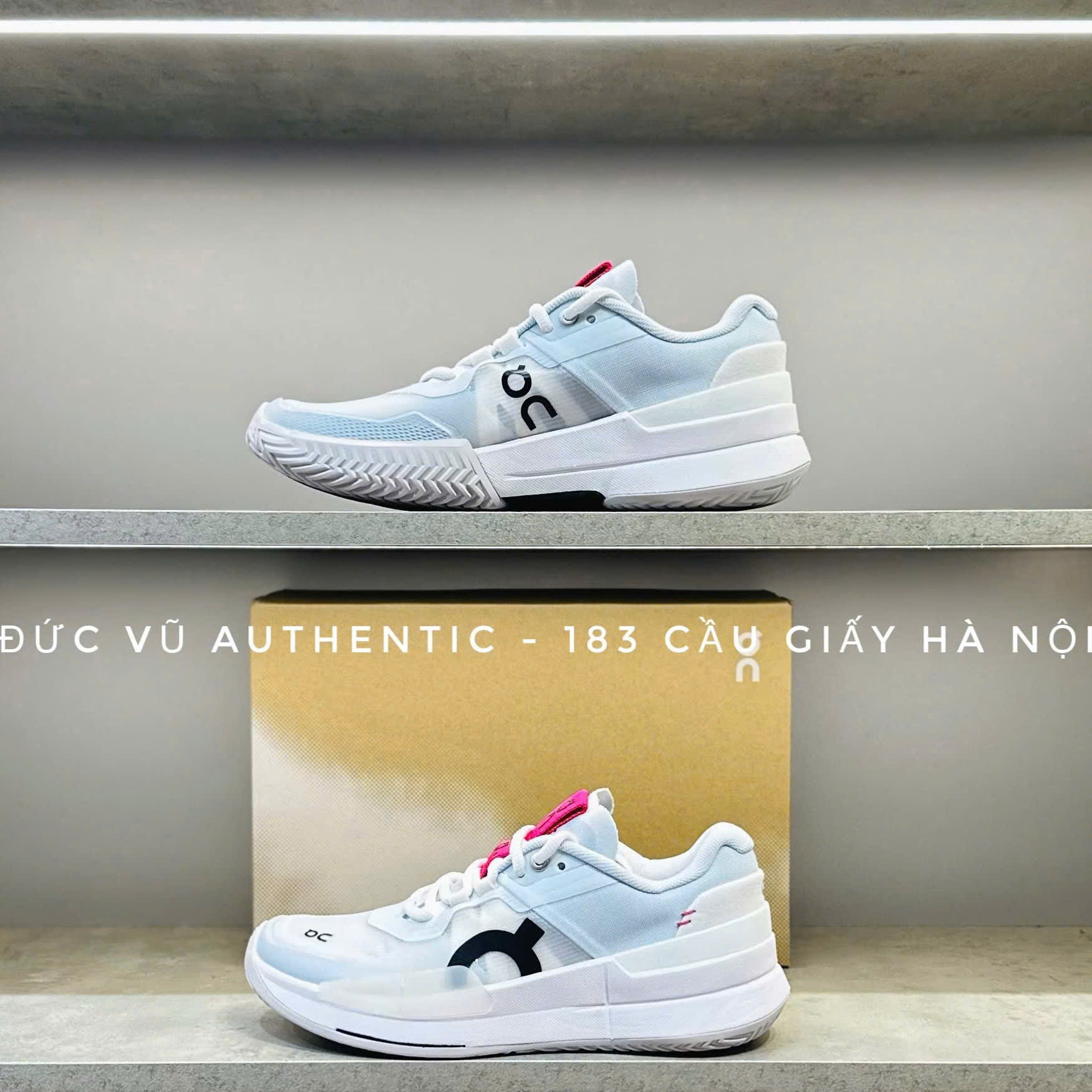 On The Roger Pro White/Fog