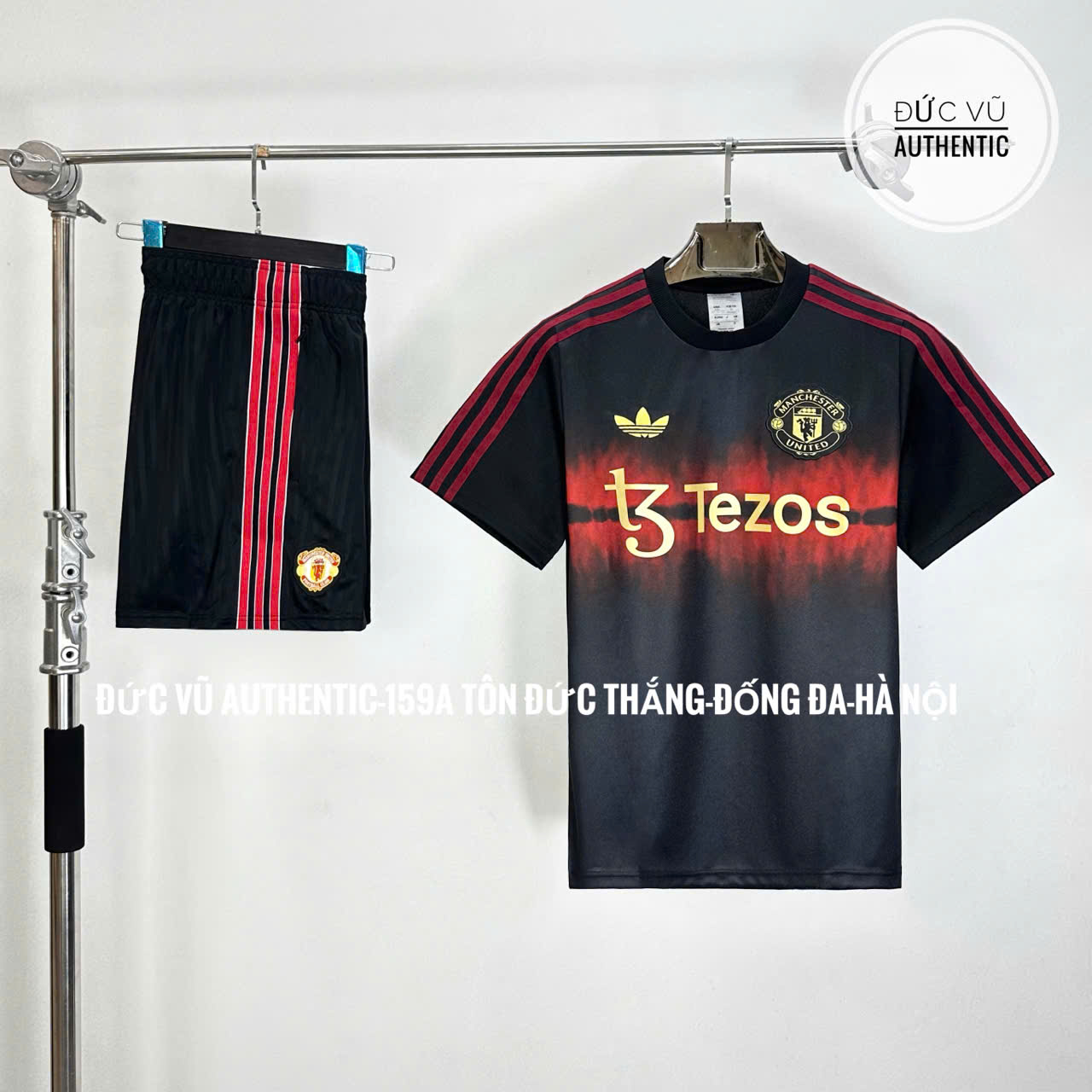 Set thể thao Manchester United phối Adidas Tezos