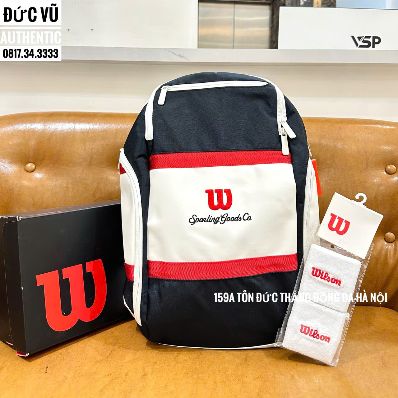 Balo Wilson Retro Black Red