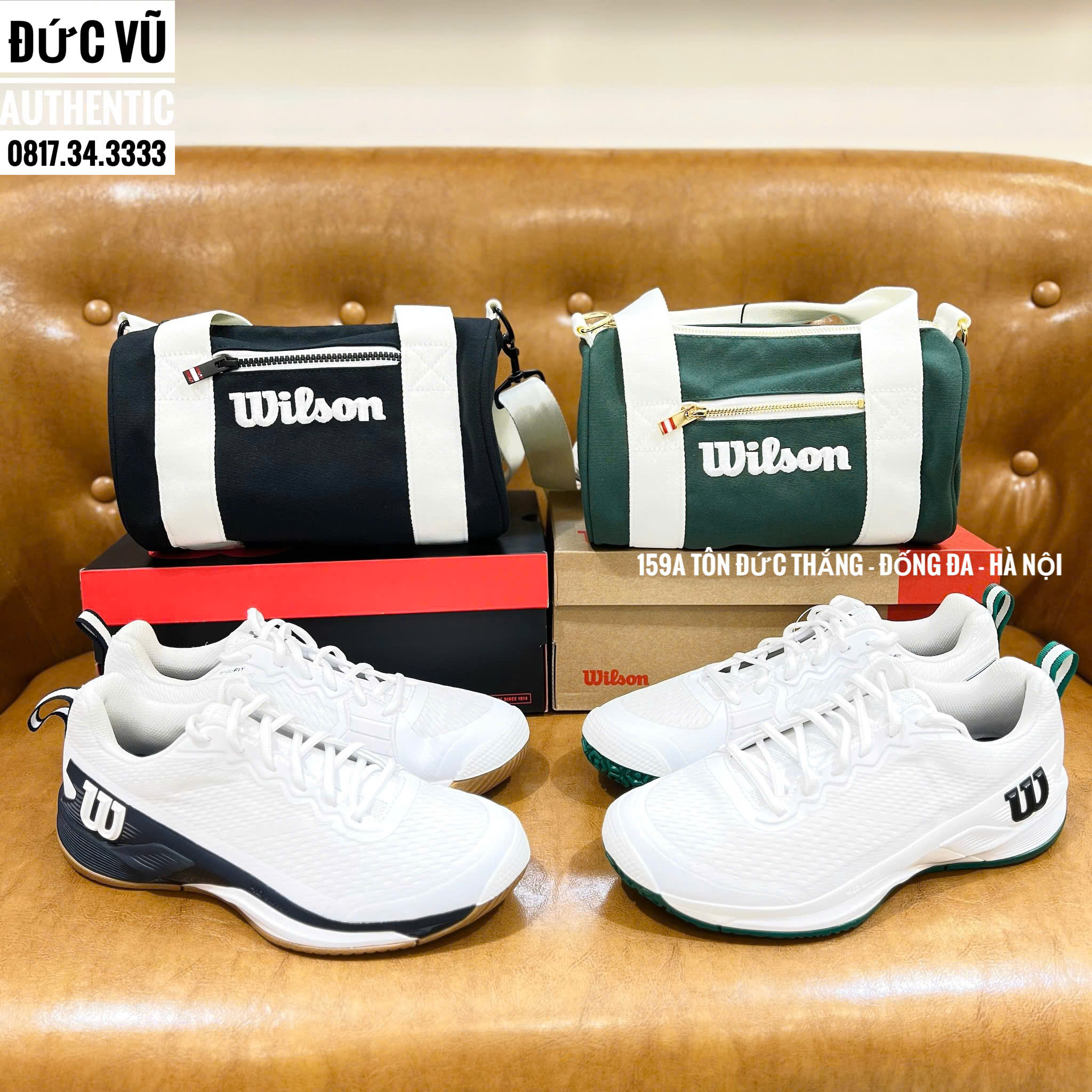 Combo Wilson Classic Duffle – Set Túi Trống