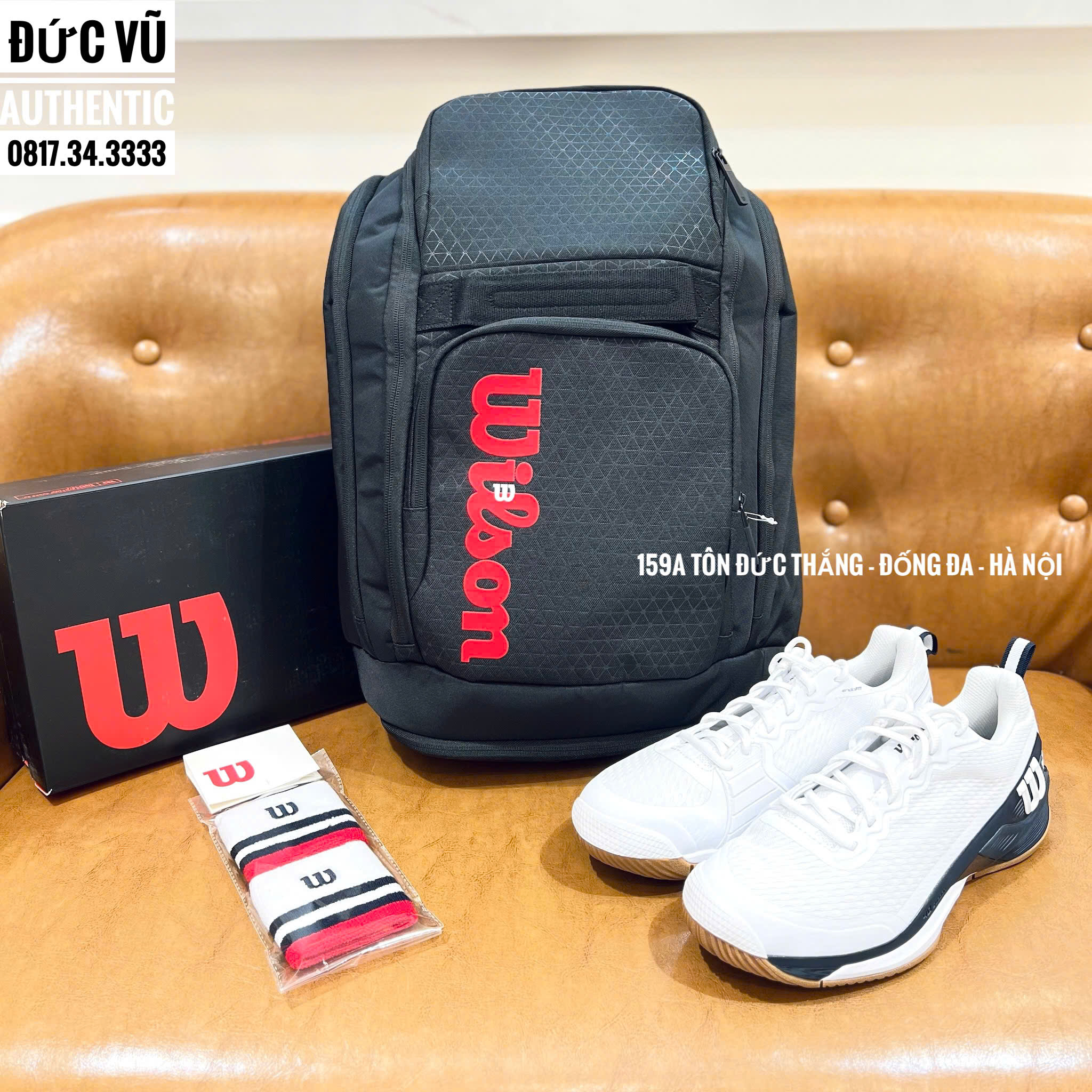 Combo Wilson Ultra Tour Black Edition – Balo