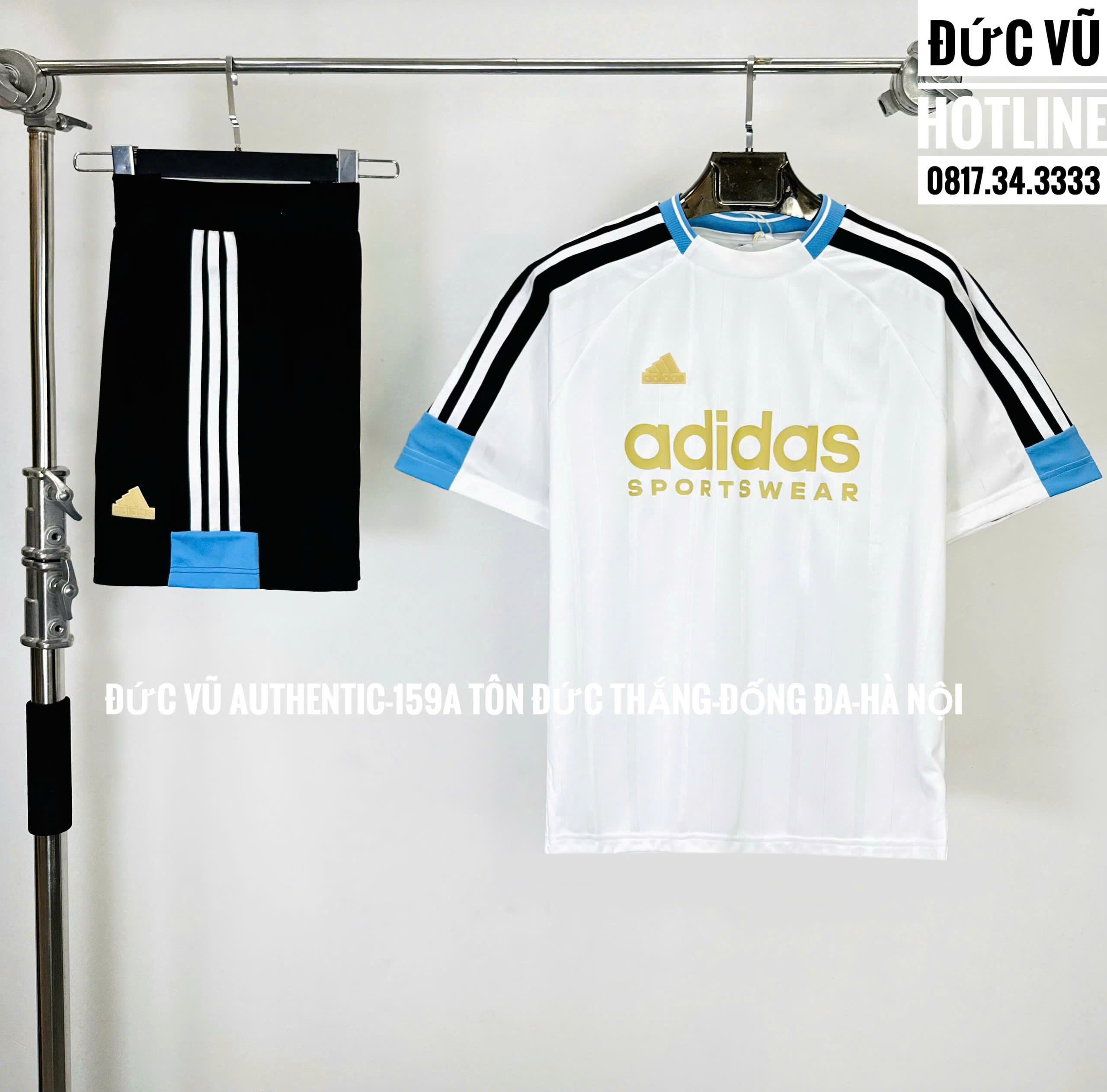 Set thể thao Adidas Sportswear Trắng Xanh Baby