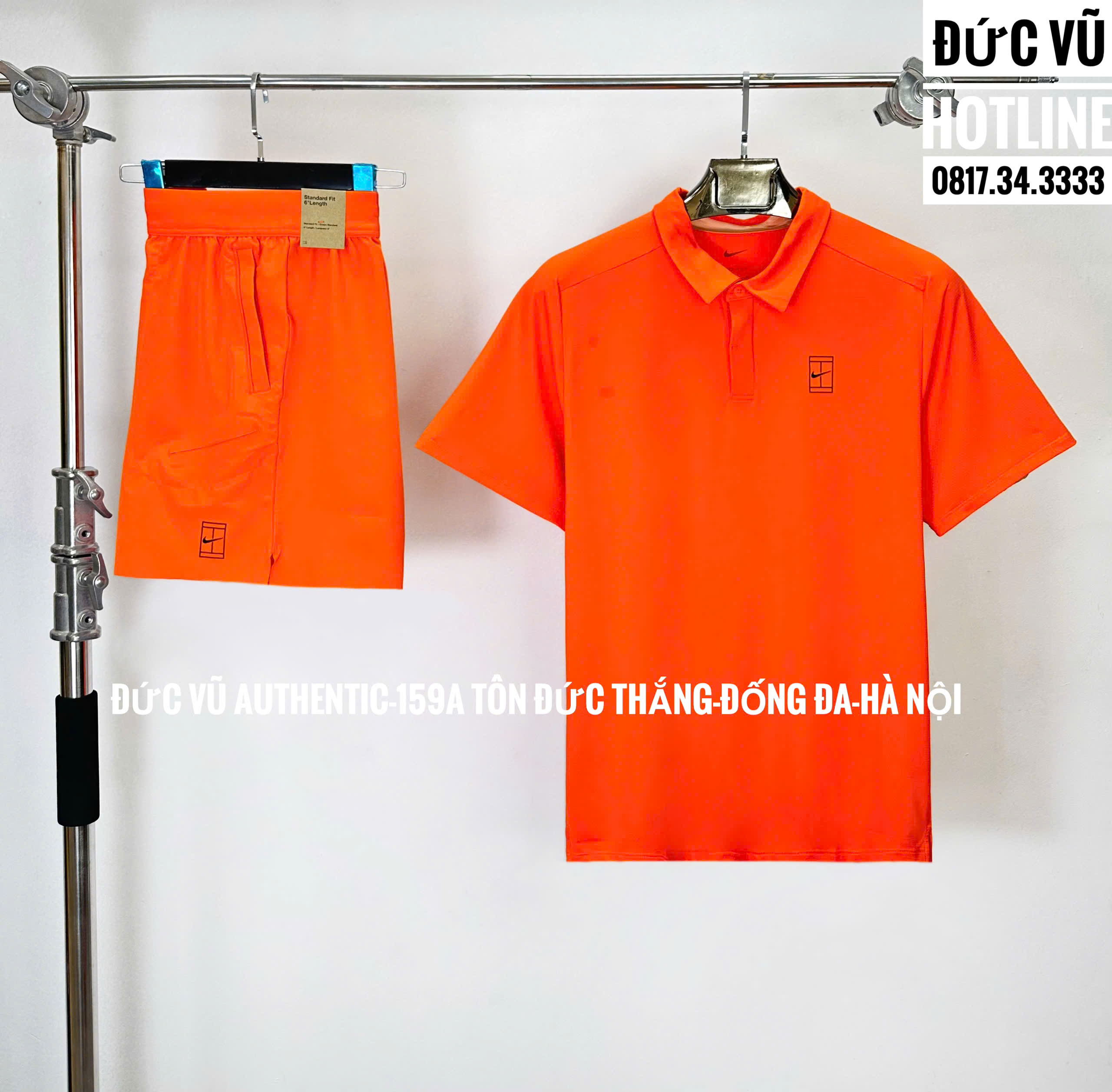 Set Thể Thao Nam Nike Court Màu Cam Nổi Bật