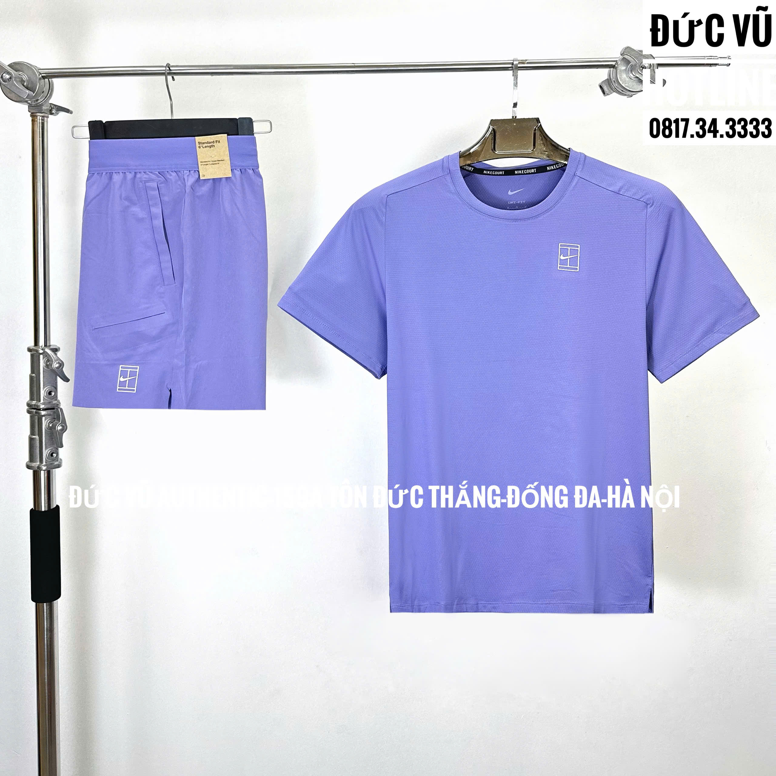 Set Thể Thao Nam Nike Court Màu Tím