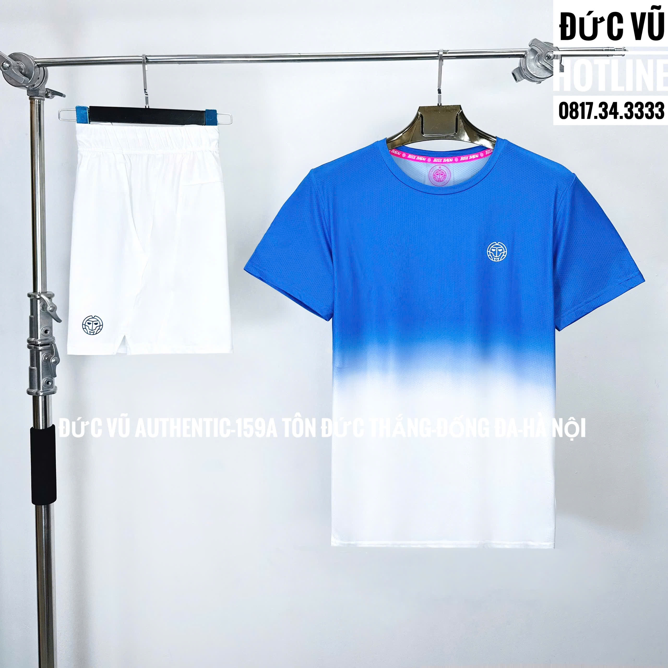 Set Thể Thao Ombre Xanh Trắng