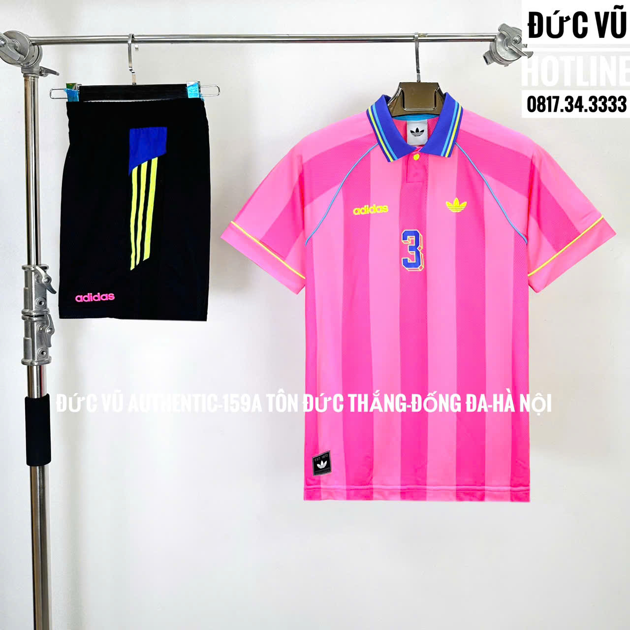 Set đồ thể thao Adidas Training Hồng Neon - Số 3