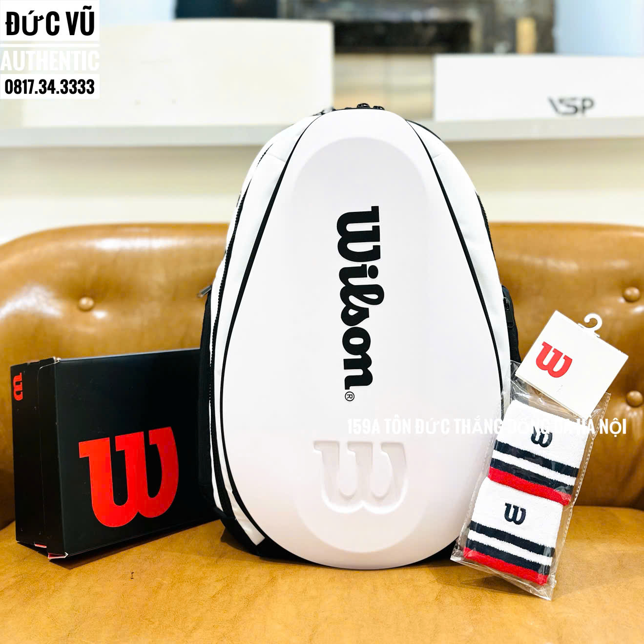Balo Wilson Pro Staff White Edition