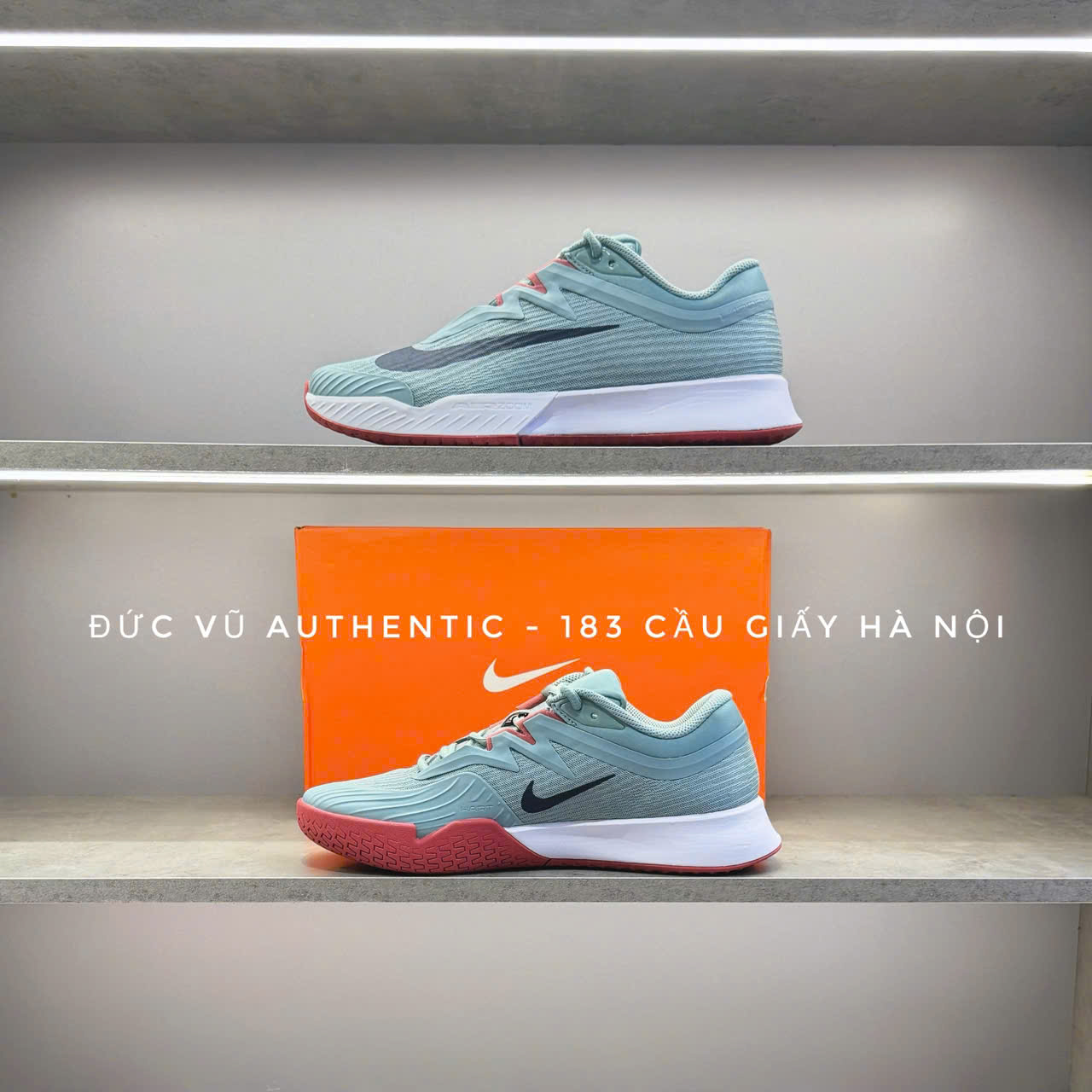 NikeCourt Air Zoom Vapor Pro 2 Mint Green/Red
