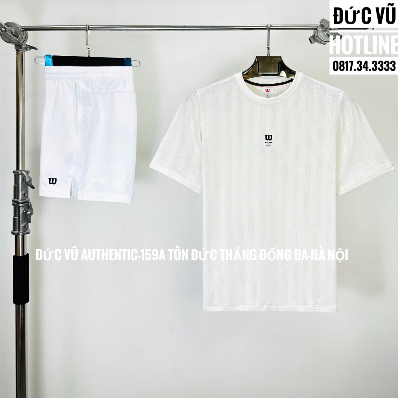 Bộ thể thao Wilson Trắng All-White Limited