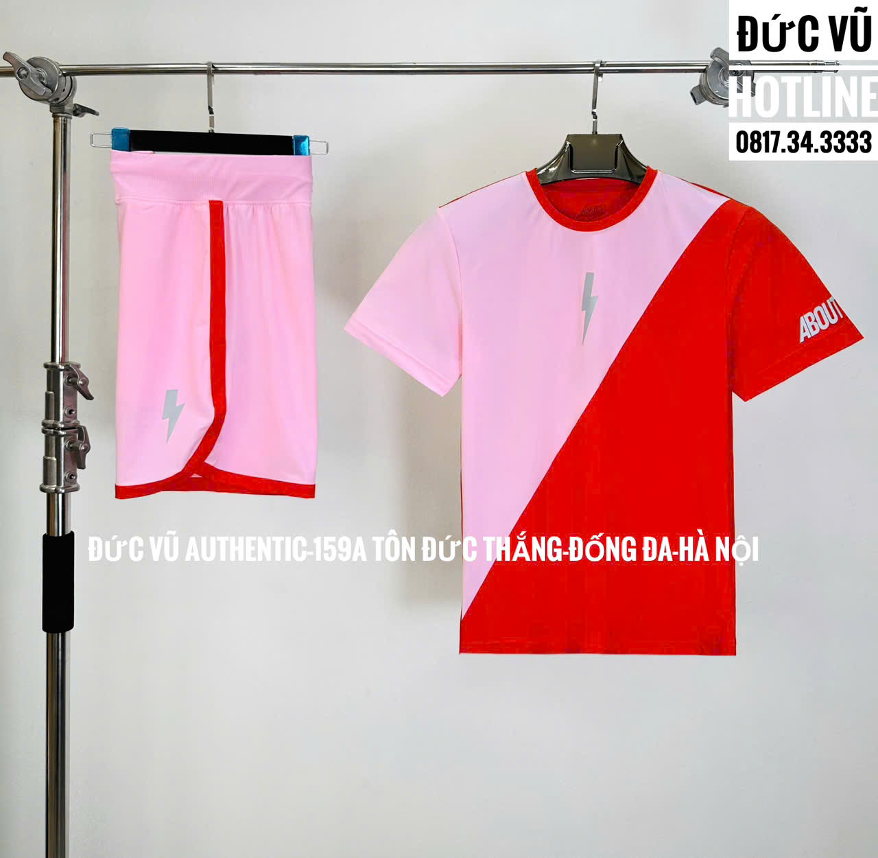 Set thể thao Hydro About Lightning Split – Hồng đỏ
