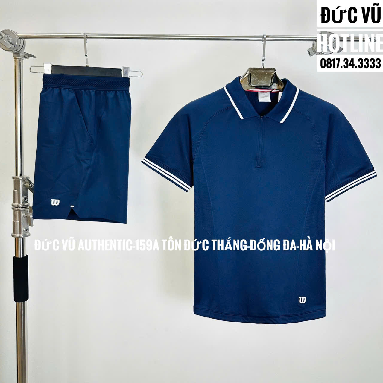 Bộ đồ thể thao nam Wilson Polo Navy Set
