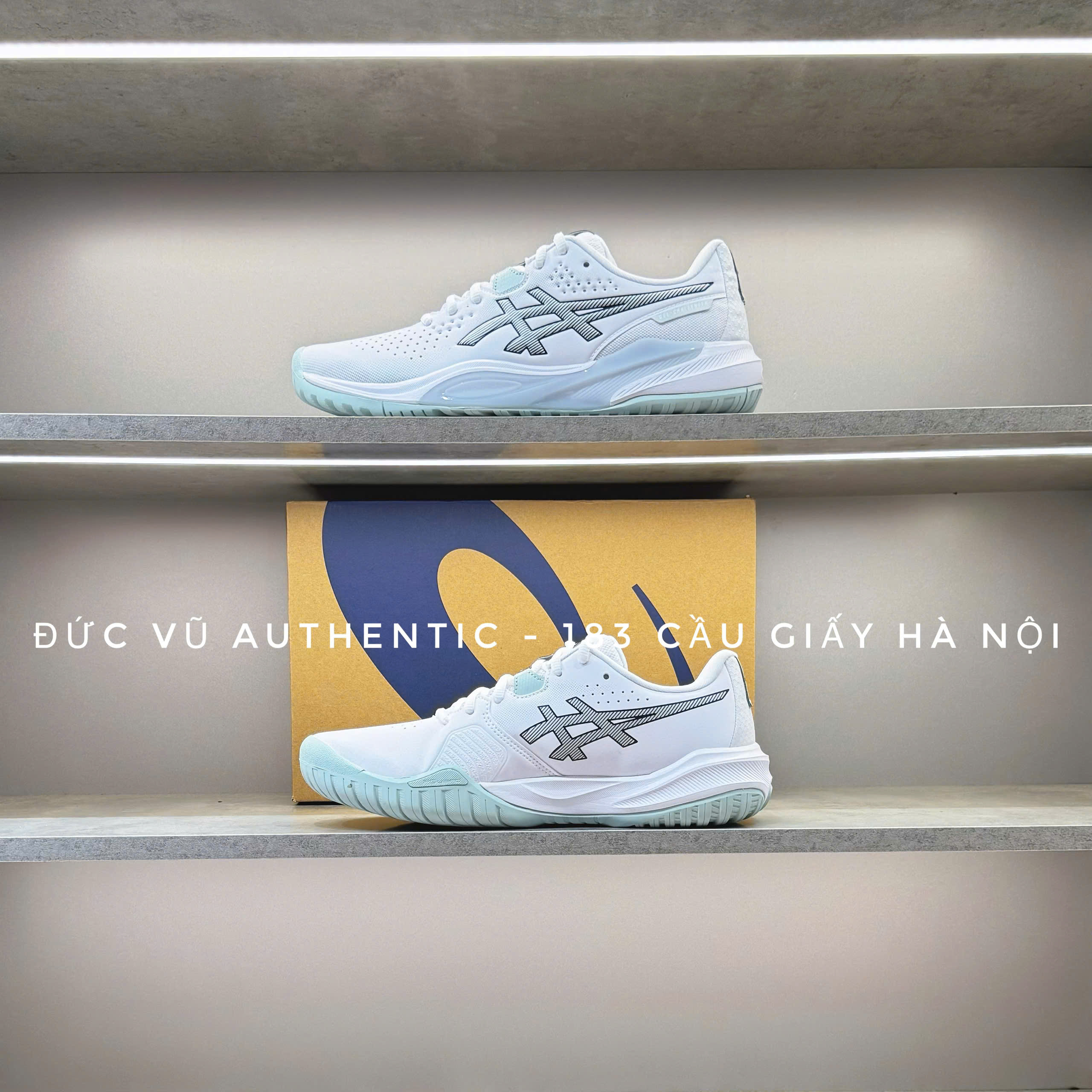 ASICS Gel-Resolution 9 (White/Light Mint)