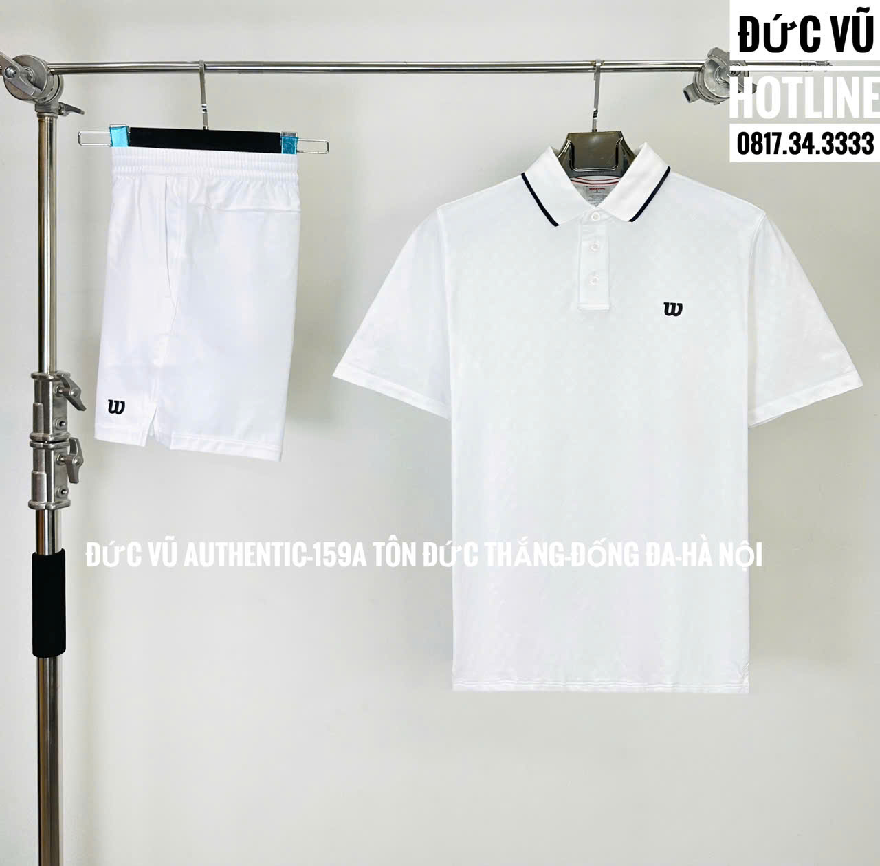 Set thể thao nam Wilson polo trắng